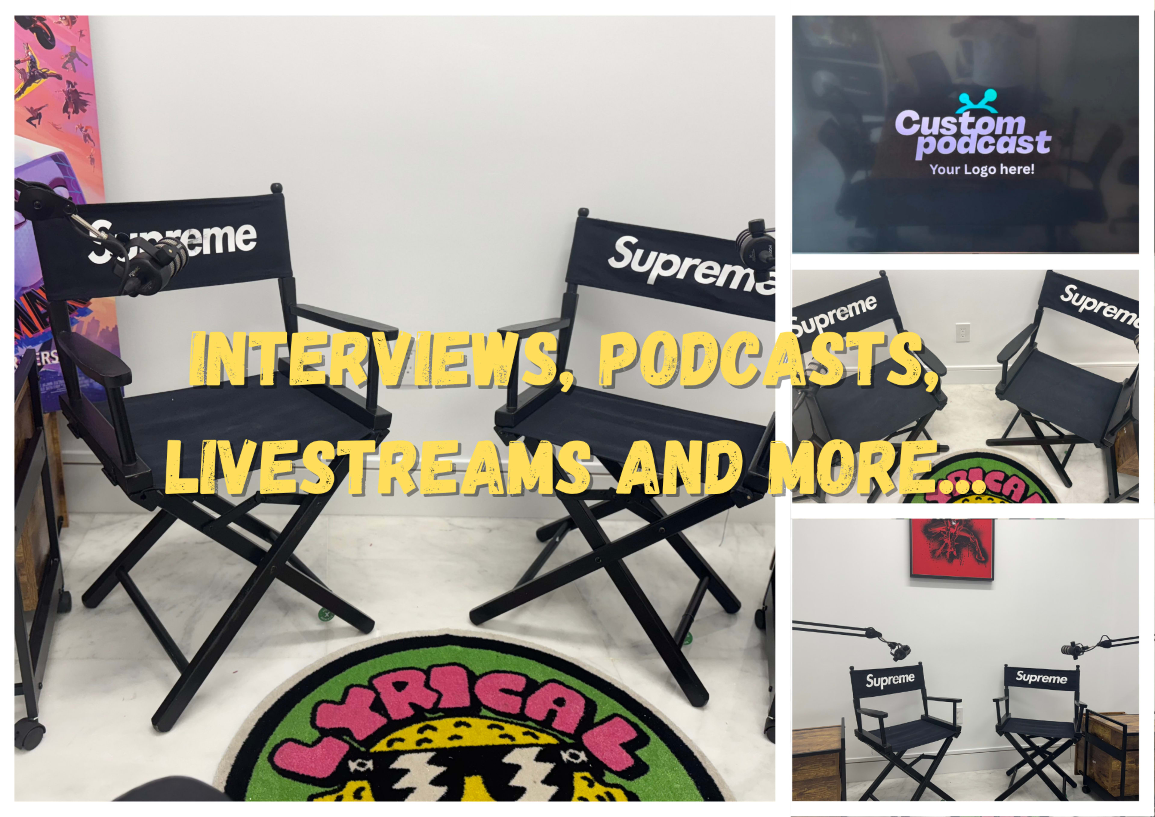 Brickell Creator Studio | Podcast • Video • Content Shoots Image in Downtown Miami, Miami, FL