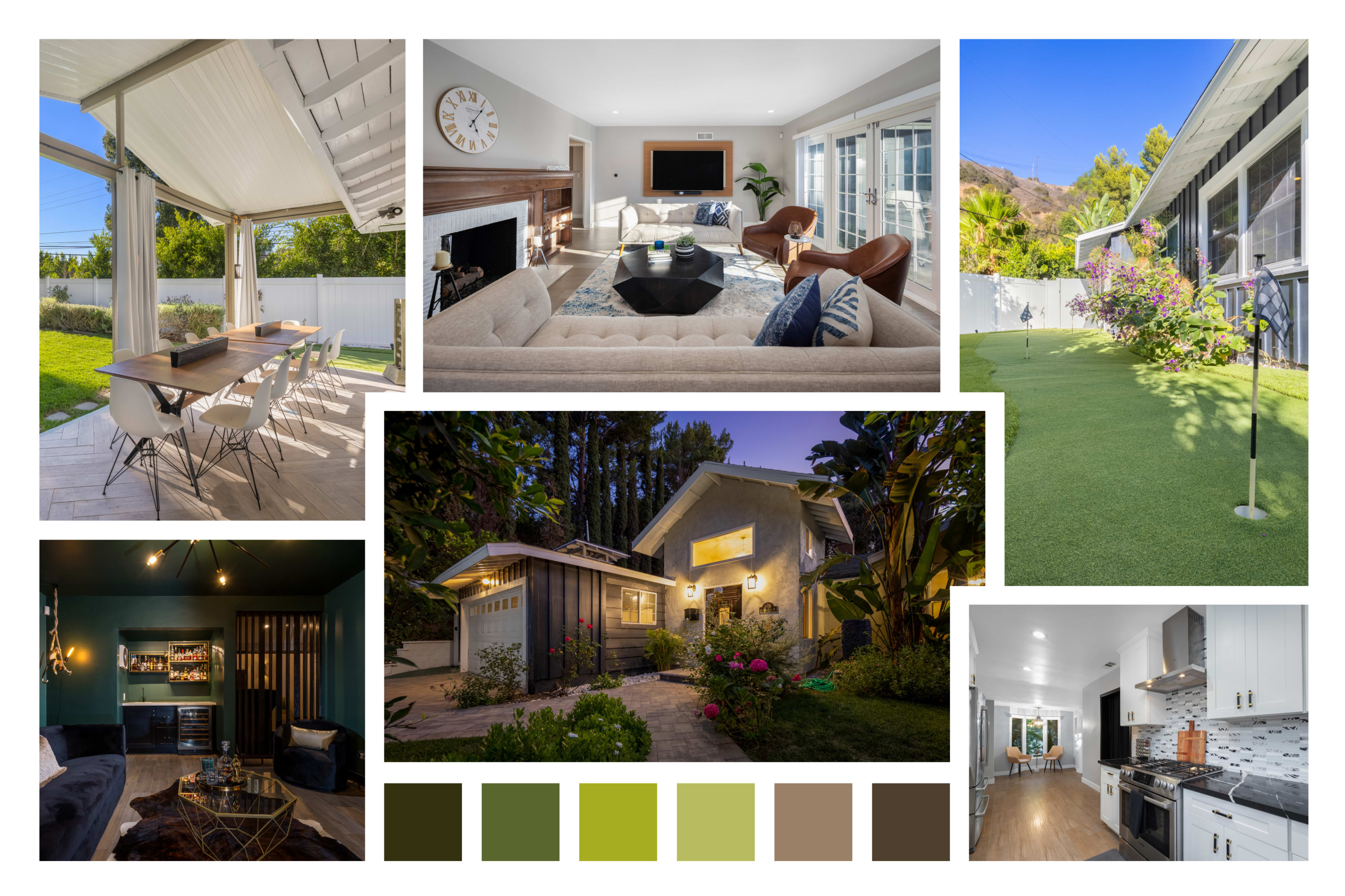 HIDDEN VALLEY MIDCENTURY BUNGALOW/MOODY INTERIOR Image in Beverly Crest, Los Angeles, CA