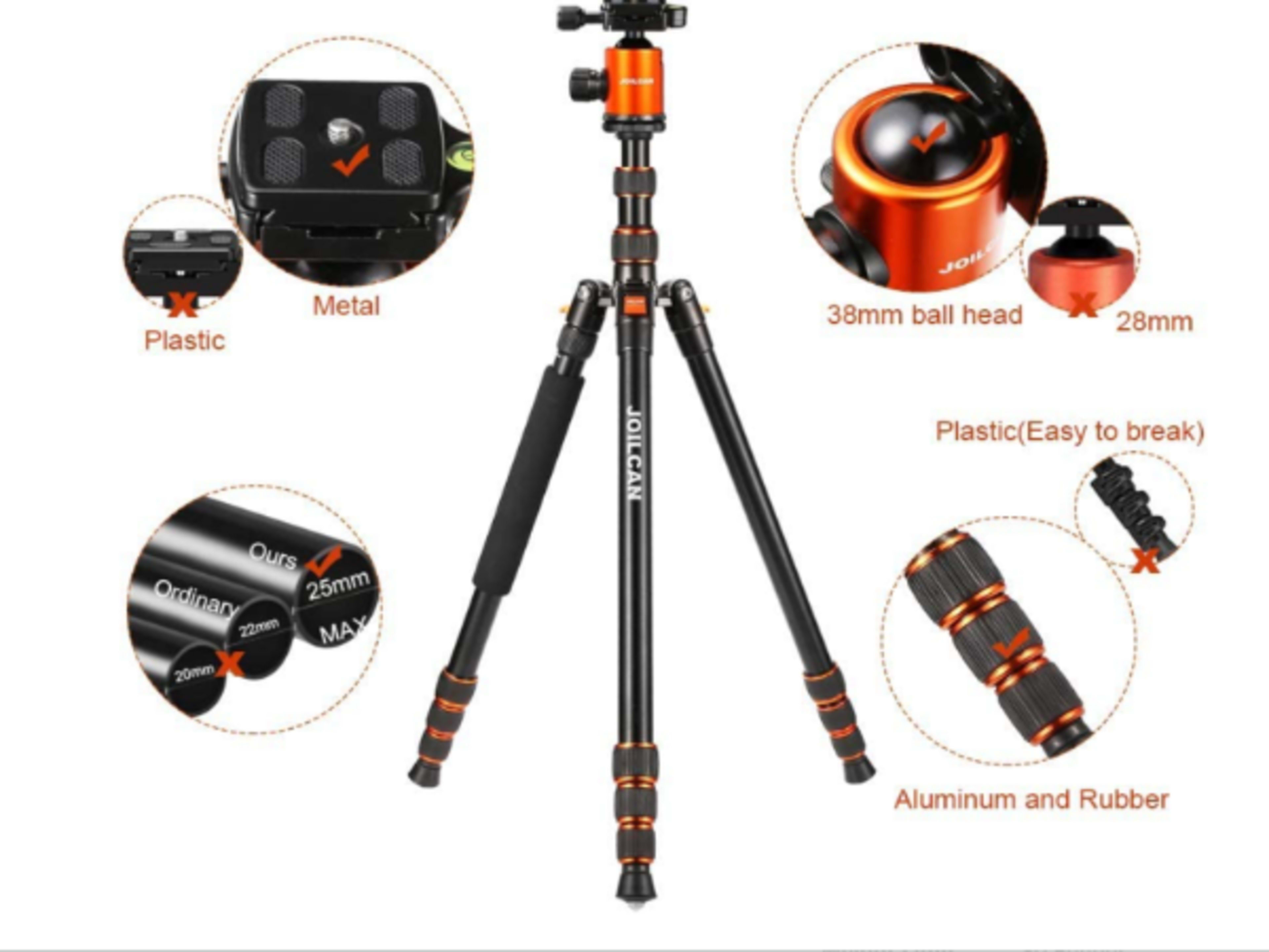 Victiv Joilcan 80-inch Tripod