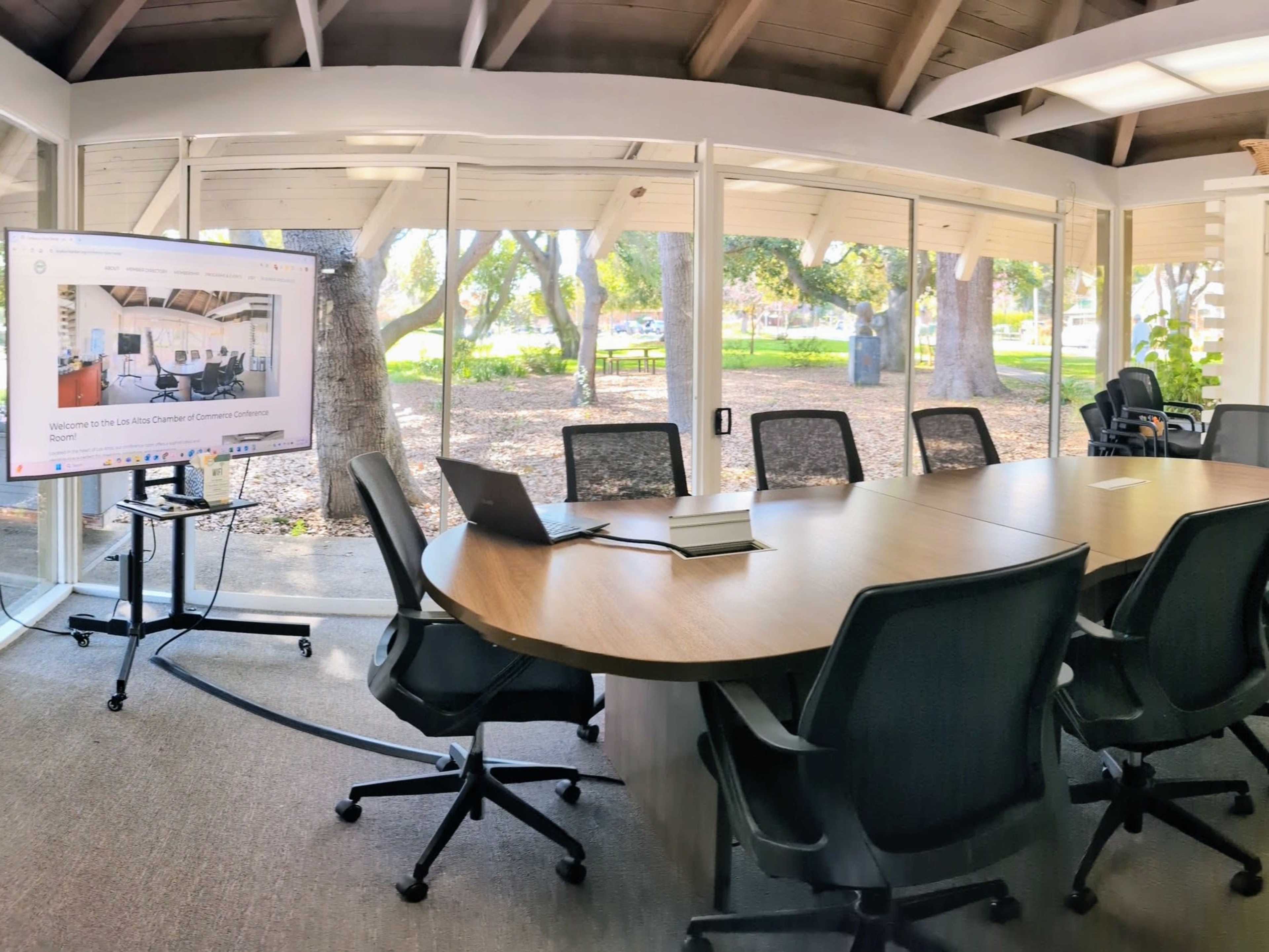 Meeting Room with a Park View Image in North Los Altos, Los Altos, CA