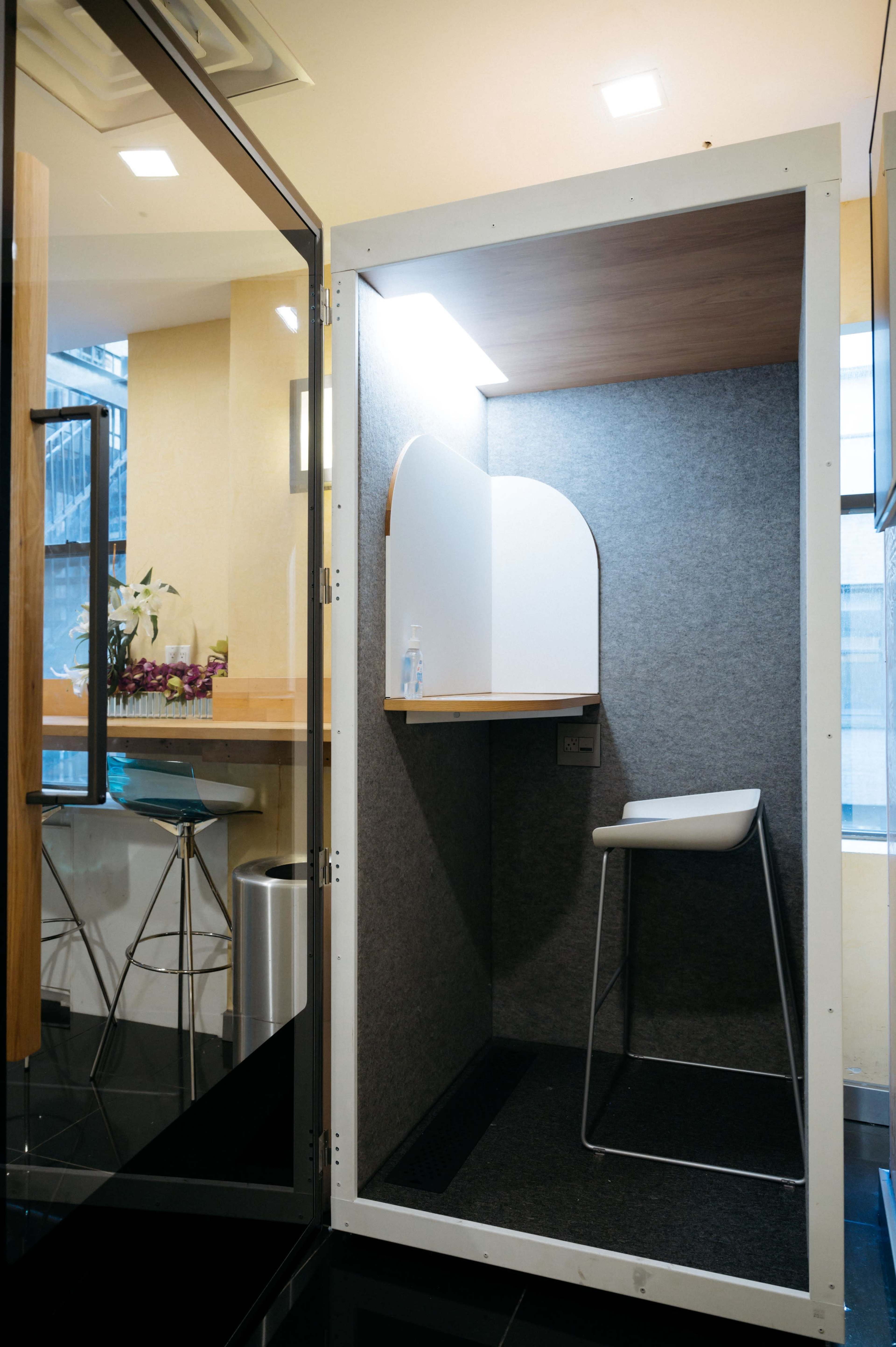 Private Therapy Space-Private Office to work out of for the day with the team, Access to Rooftop+ Kitchen Area and Phone booths Image in Midtown Manhattan, new York, NY