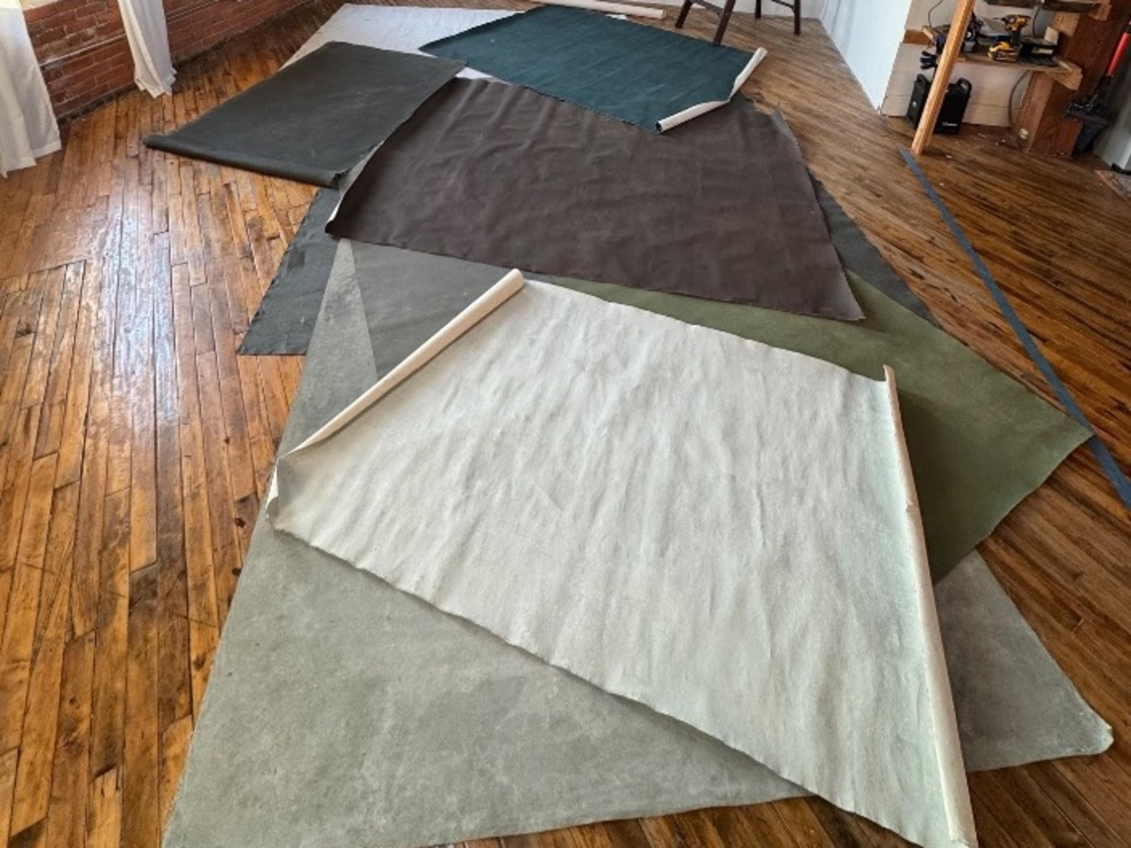 Hand-Painted Canvas Backdrop