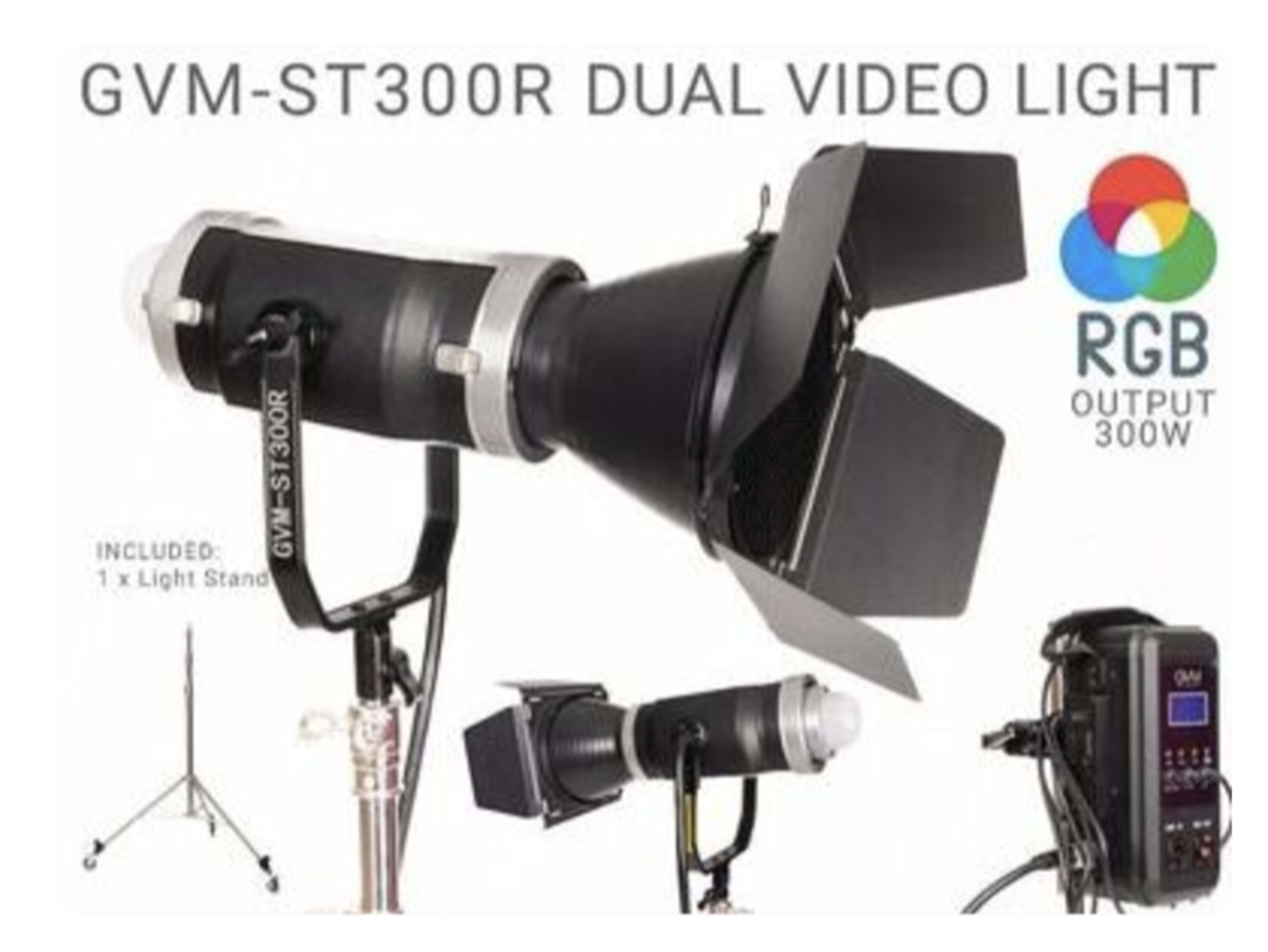 GVM-ST300R Dual Video Light