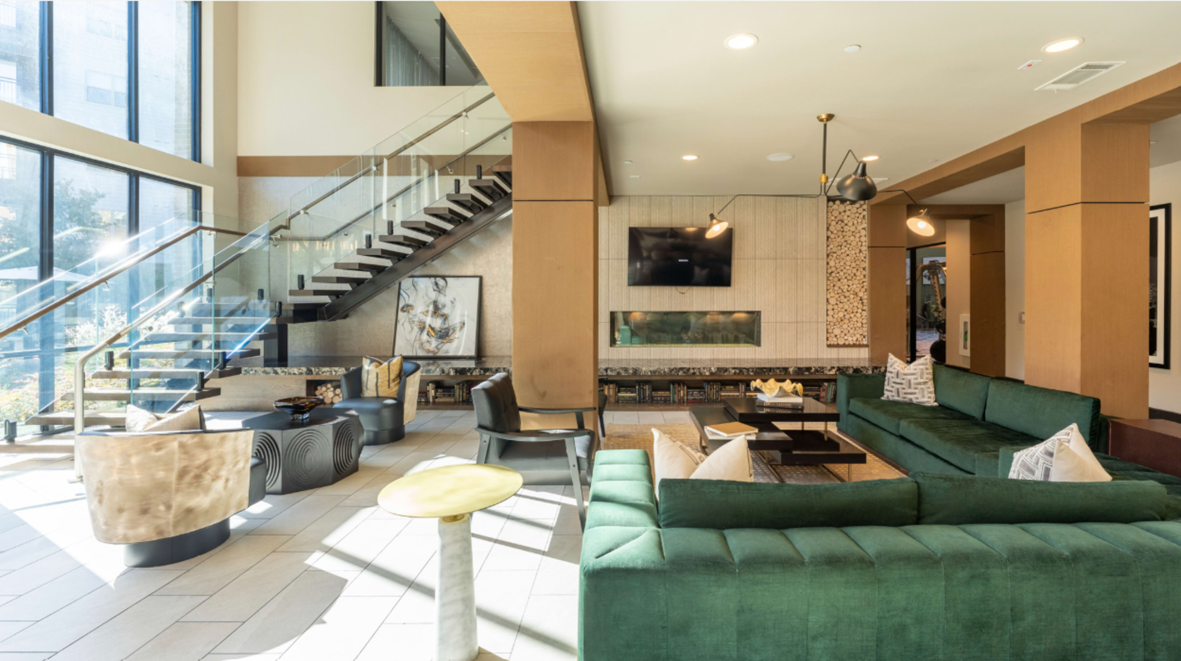 Sundrenched Haven: The Contemporary Clubroom Experience Image in Lewisville, Lewisville, TX