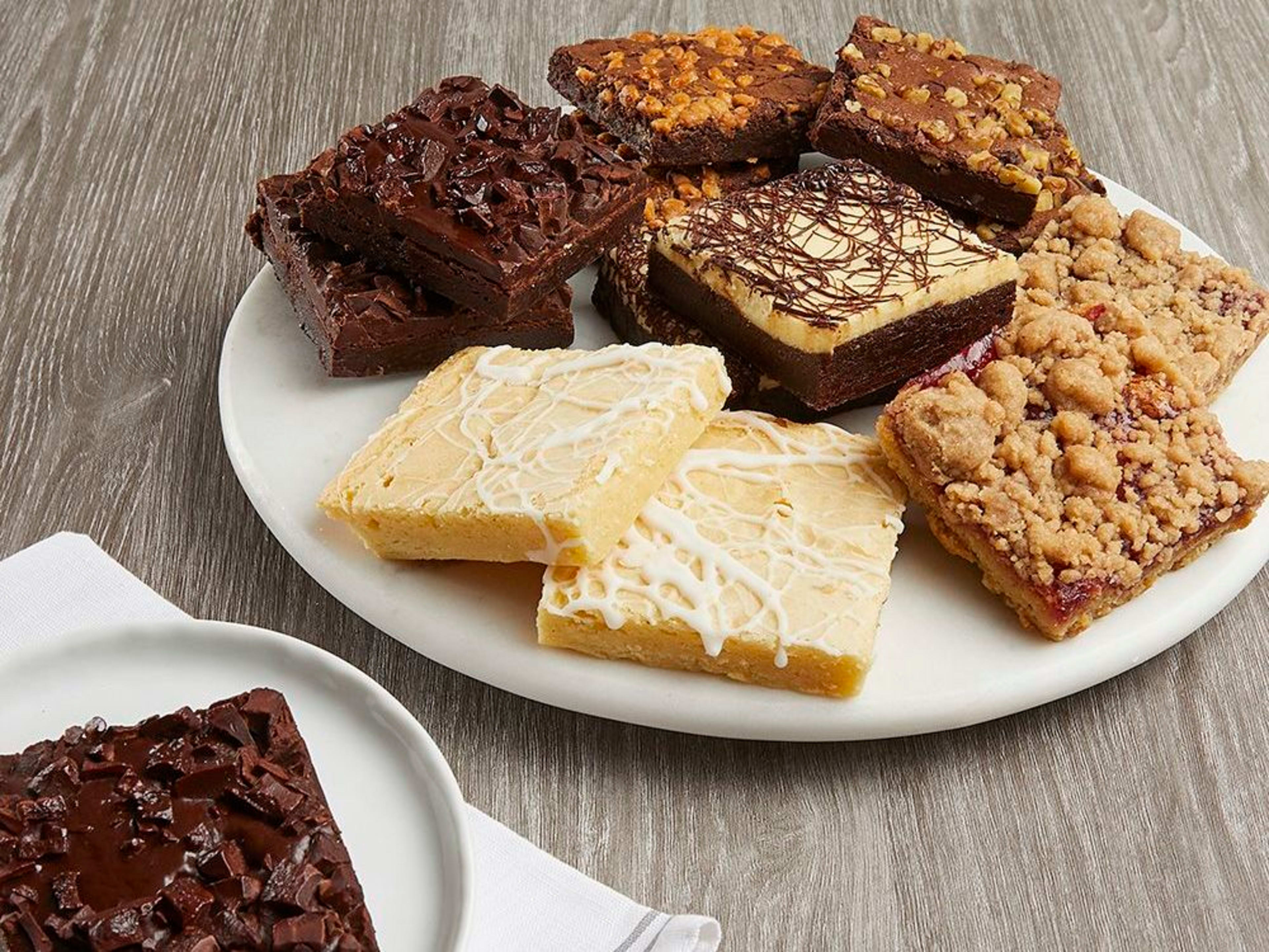Assorted Gourmet Fruit Bars & Brownies