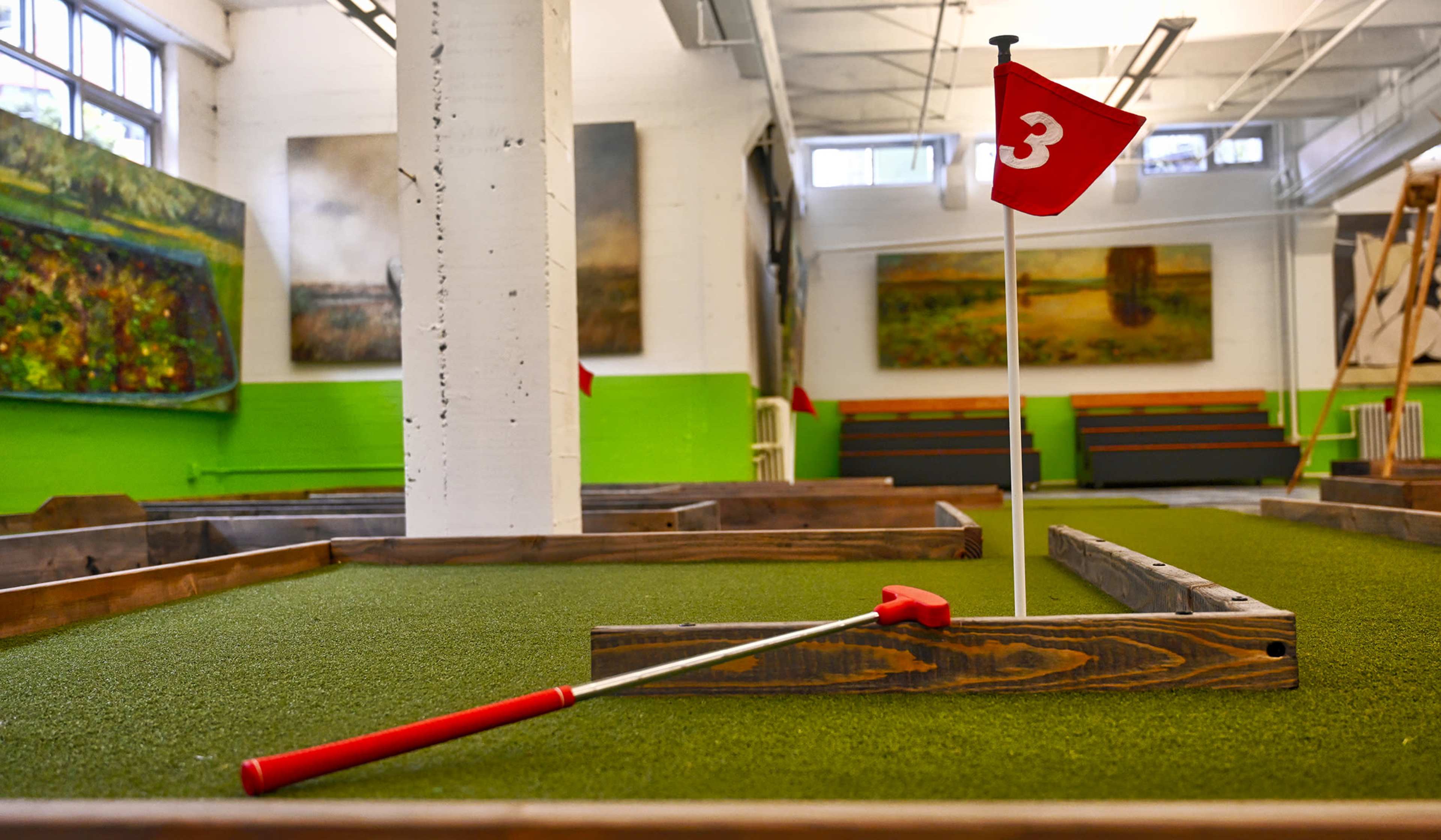 LINKS AT THE LOFTS: A Private Indoor Putt-Putt Experience, Seattle, WA ...