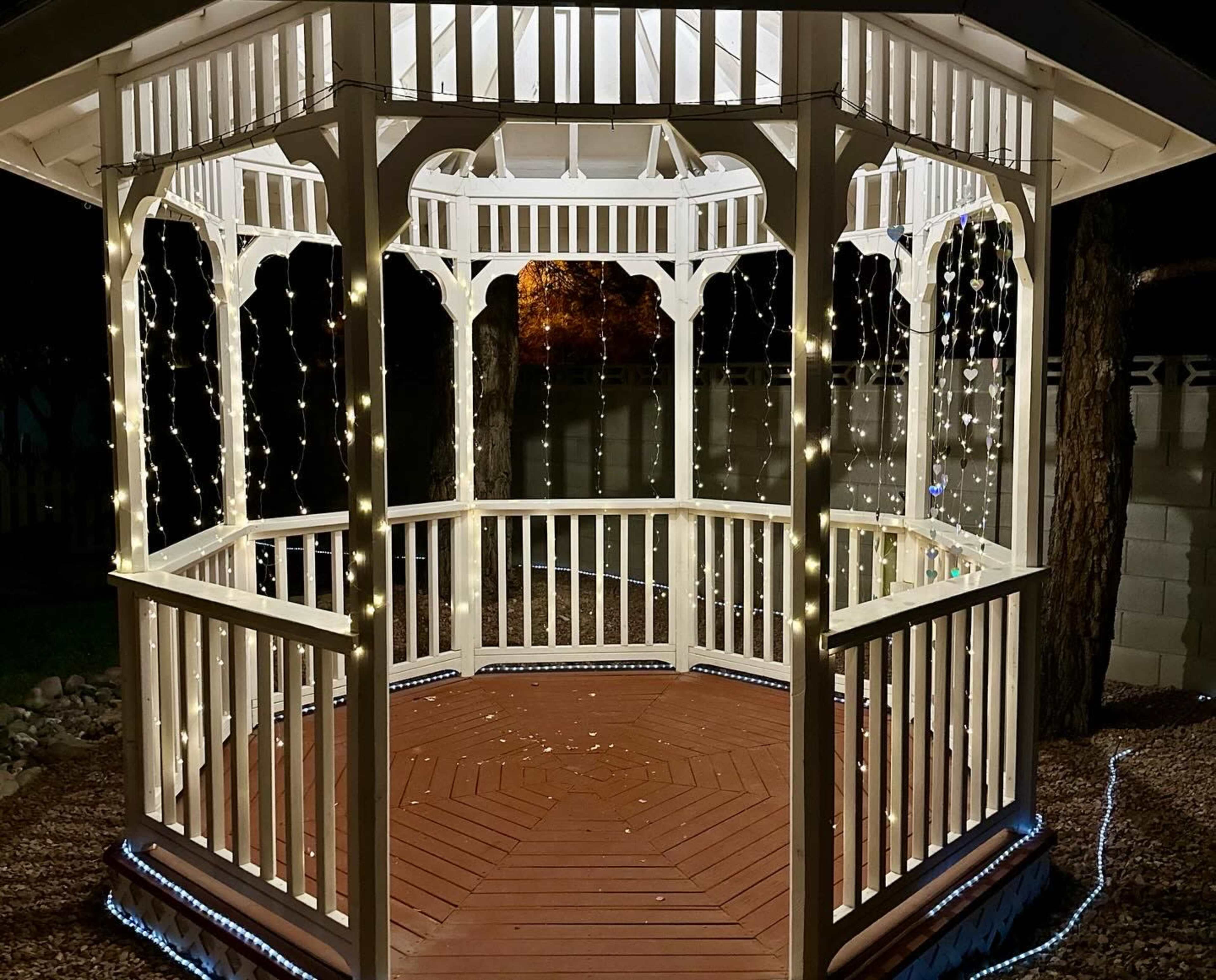 Gazebo in Backyard with mini bridge Image in Lone Mountain, LAS VEGAS, NV