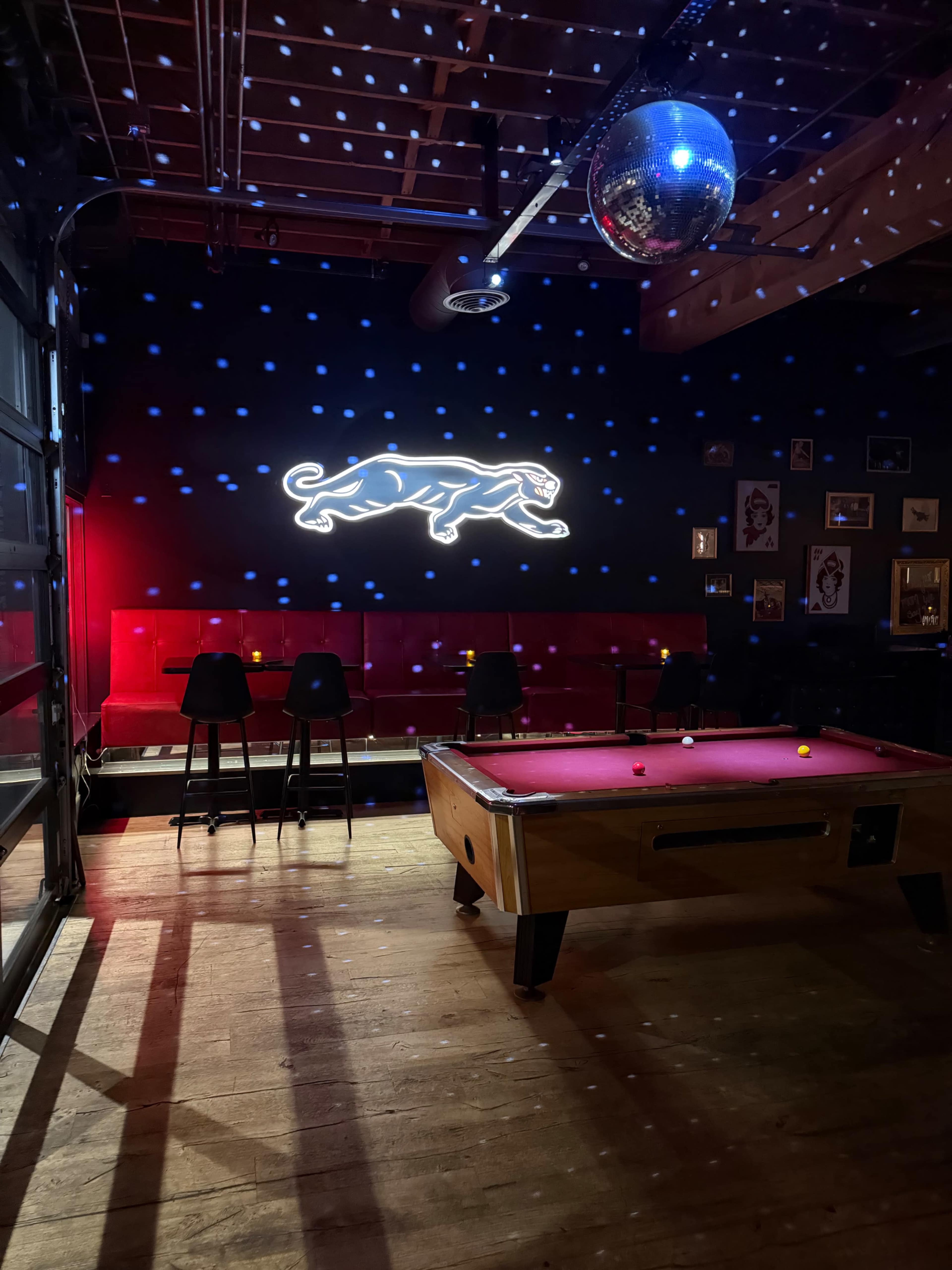 Swanky cocktail lounge and club with vintage charm. Image in Southeast Portland, Portland, OR