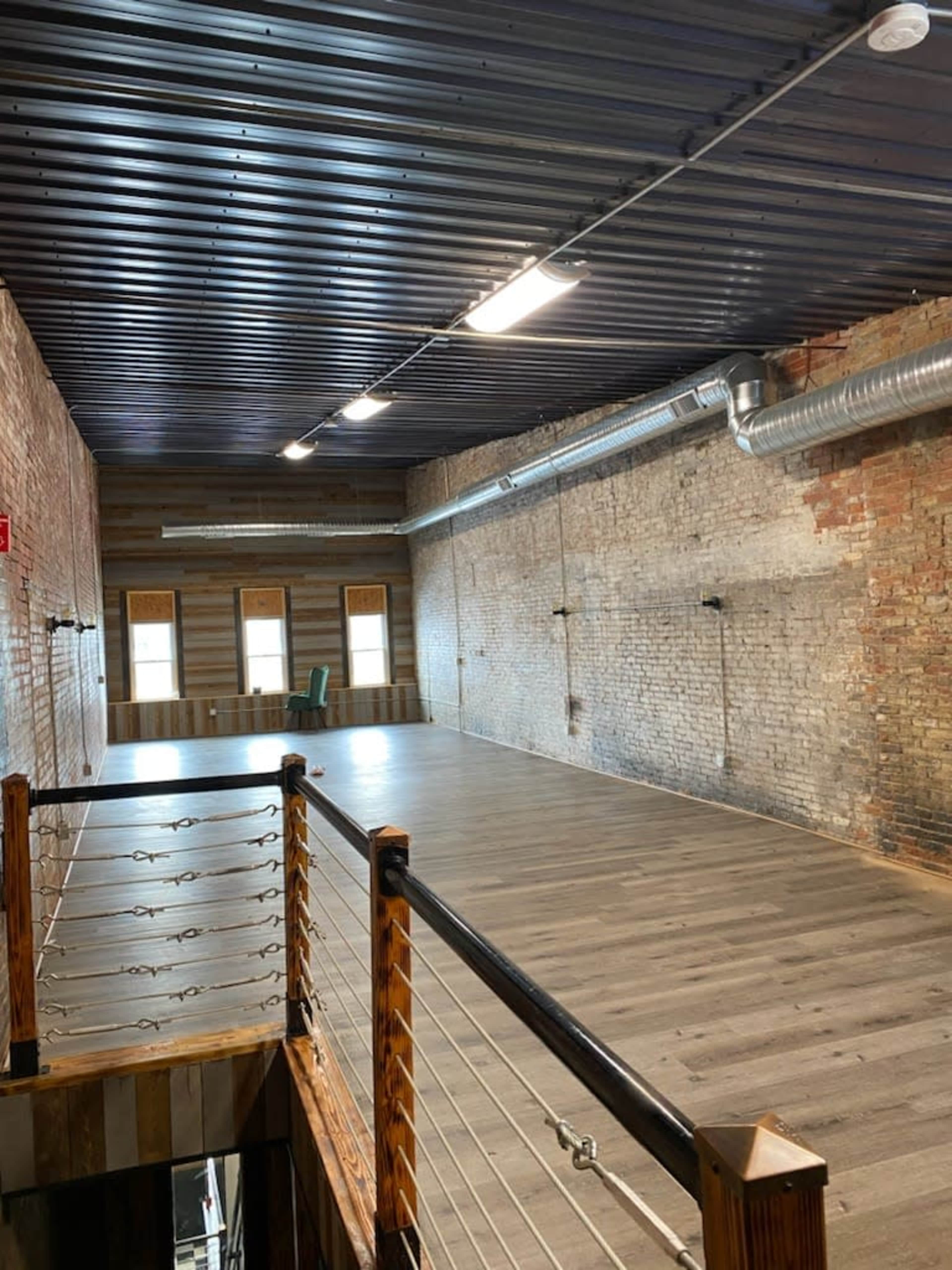 Downtown Industrial Open Concept Nail Salon Image in Downtown, Rochester, NY