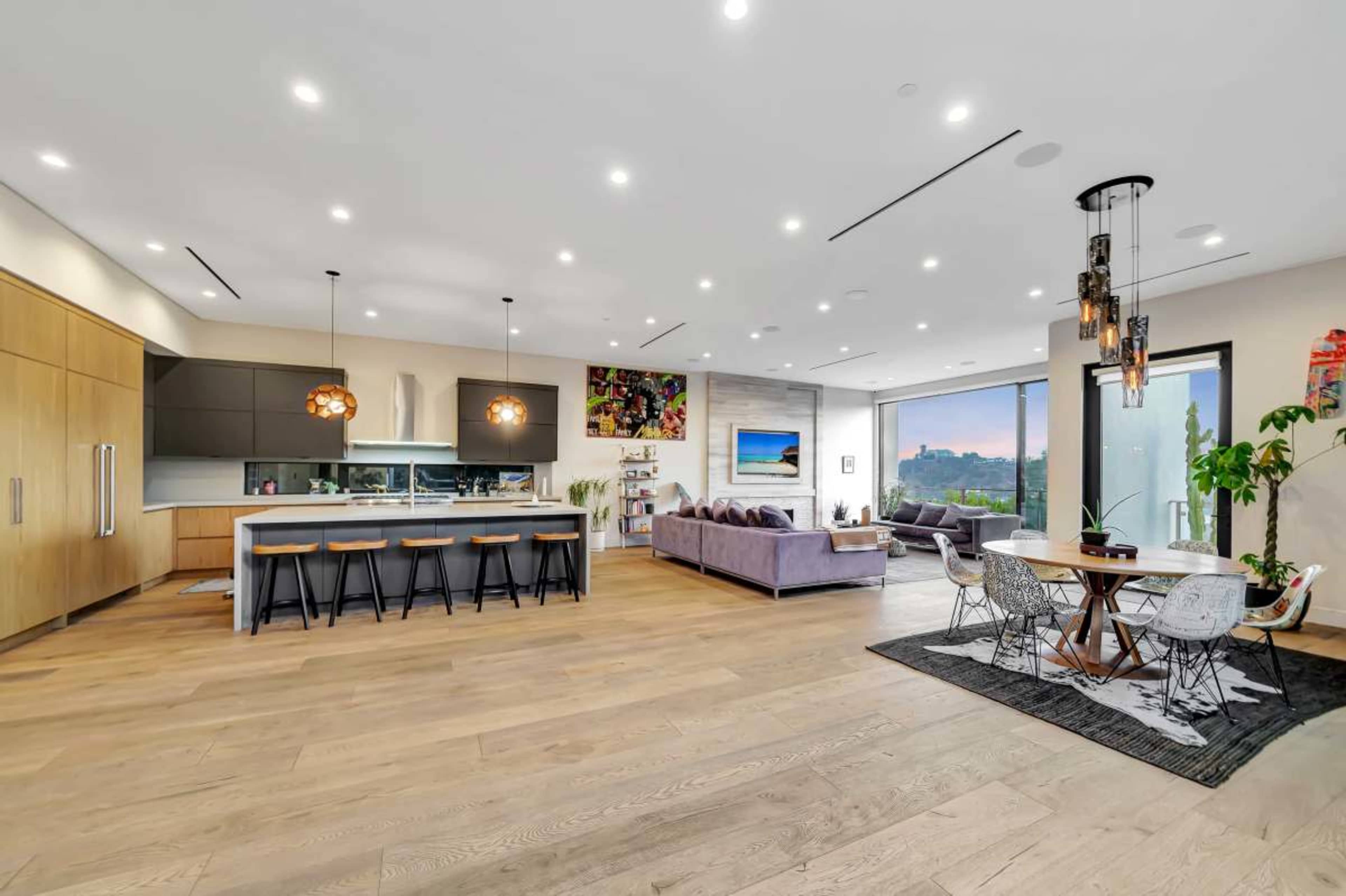 Luxury 4-Story Hollywood Hills Mansion w/ Breathtaking Downtown Skyline Views Image in Silver Lake, Los Angeles, CA
