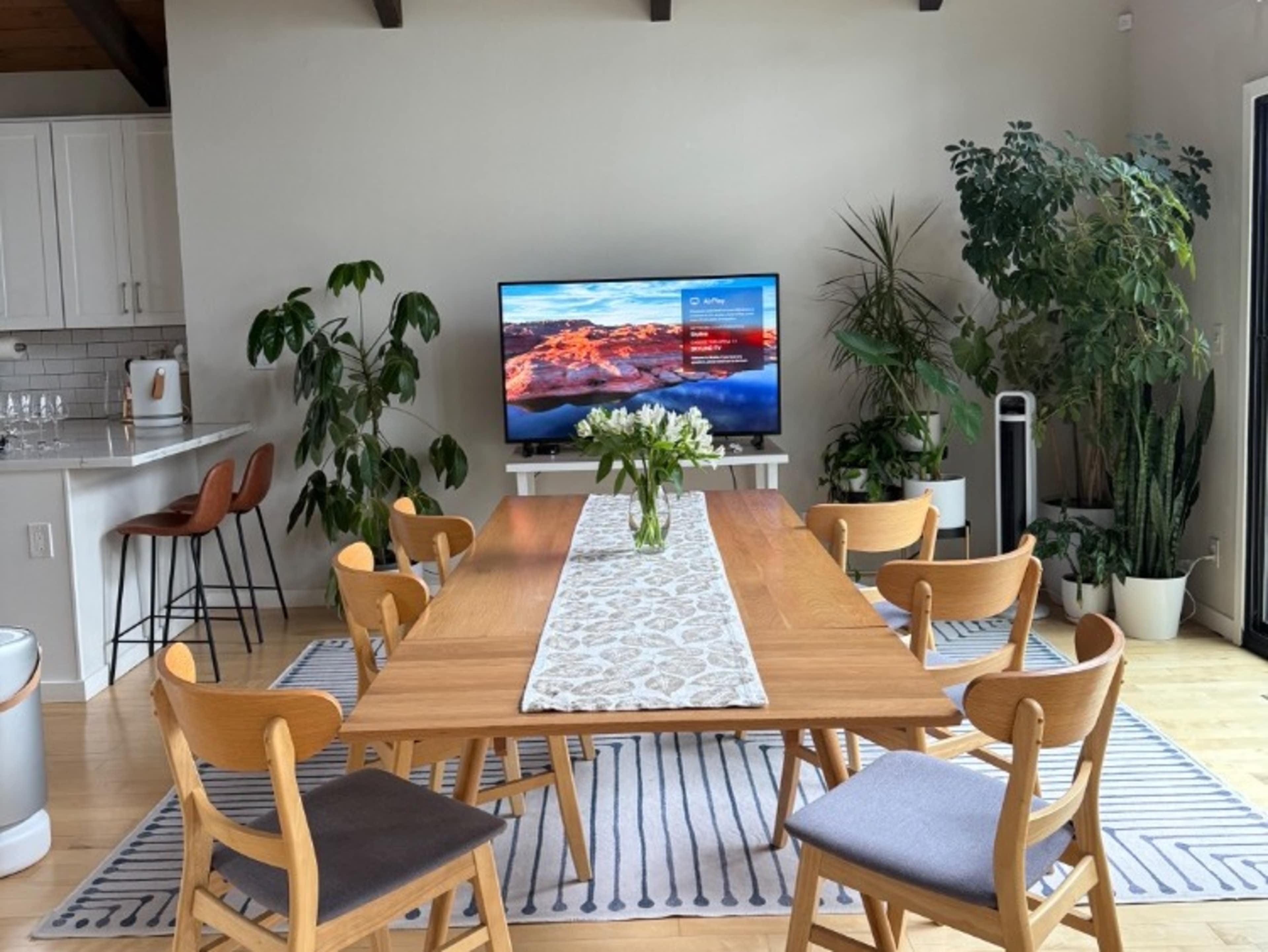 55" 4K TV - Conference Room Style Set up