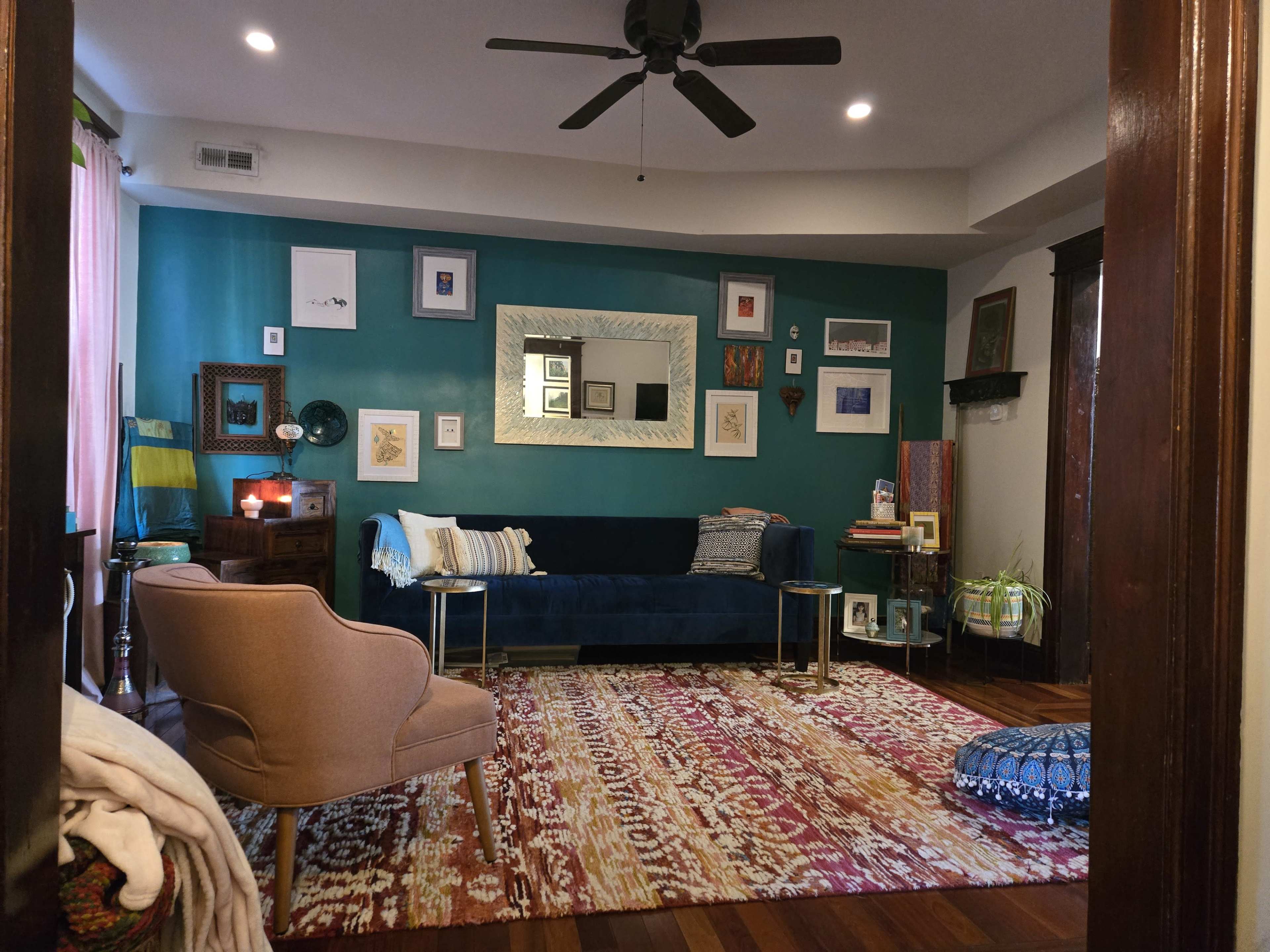 Capitol Hill Row House with Chic and Exotic South Asian Appeal Image in Barney Circle, Washington, DC