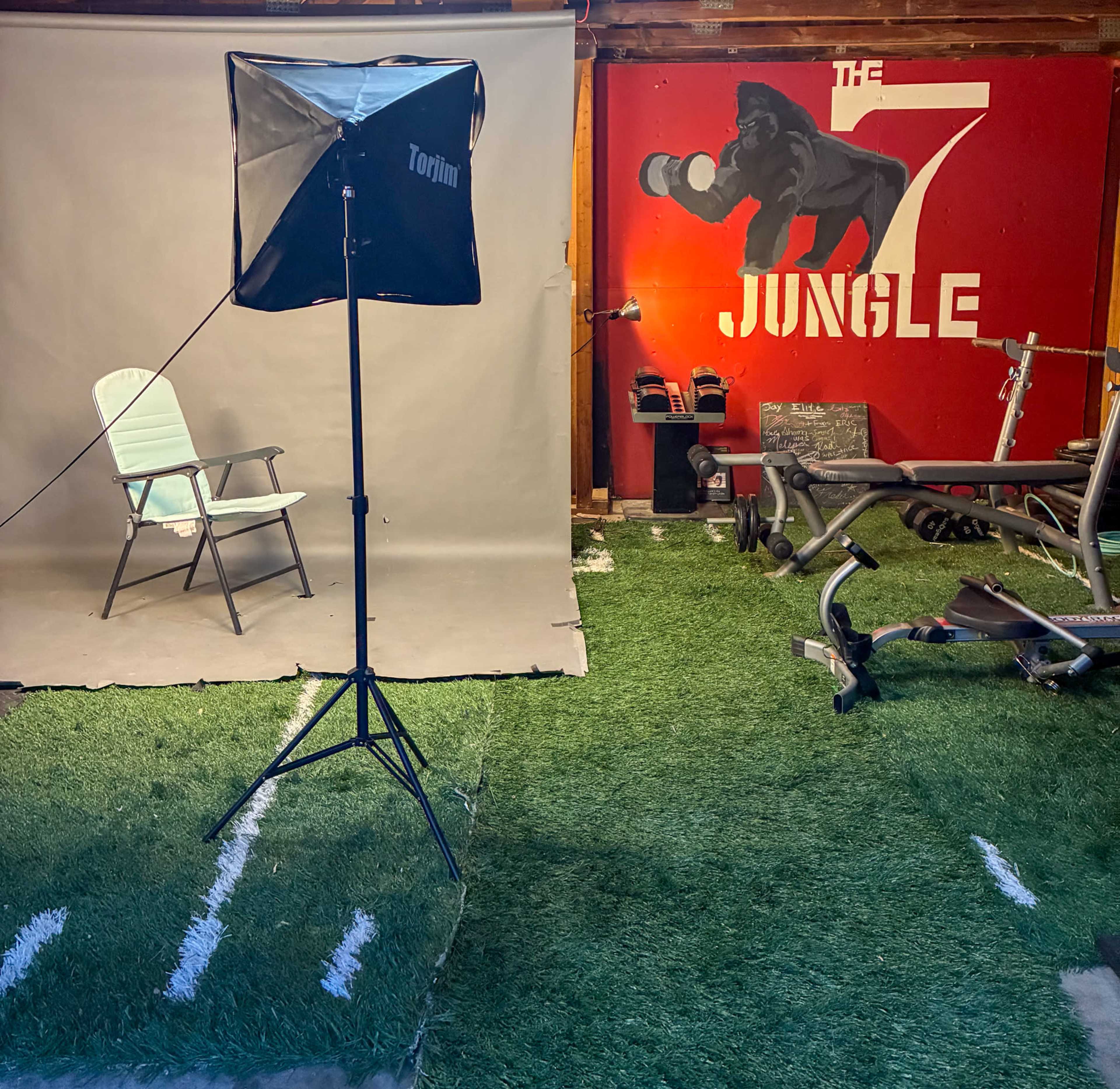 Versatile Garage Studio – Photo, Fitness & Art in Relaxed Neighborhood Image in Fridley, fridley, MN