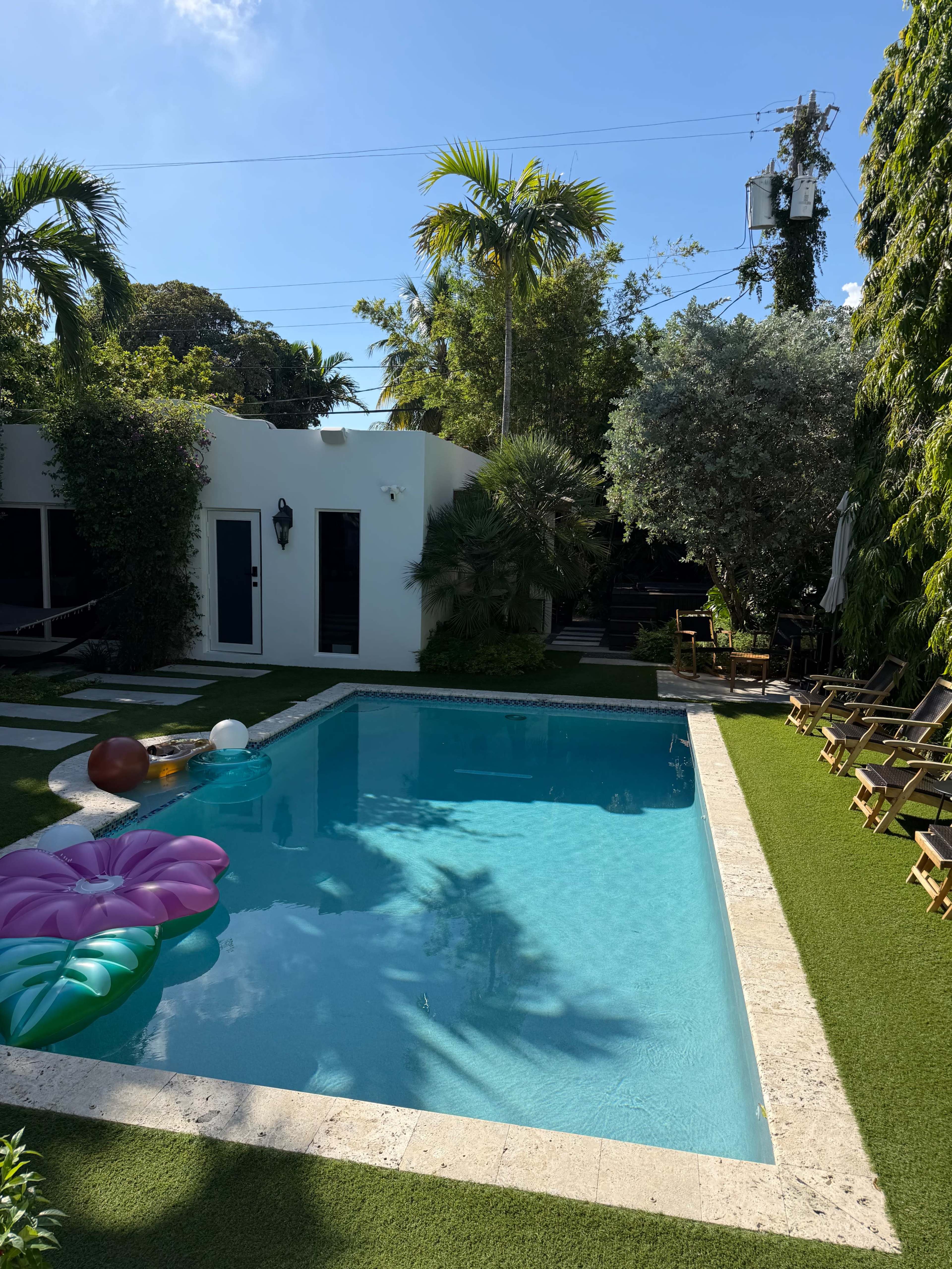 Backyard oasis in heart of South Beach Miami Image in South Beach, Miami, FL