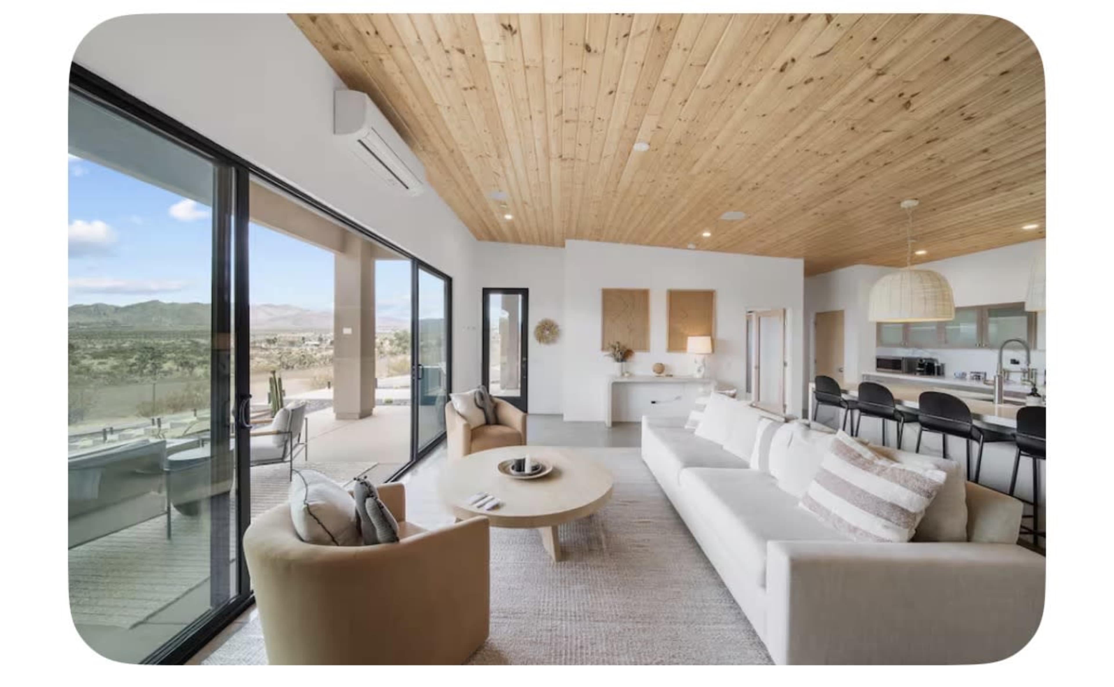 Modern Desert Retreat With Cold Plunge, Sauna, Hot Tub, and Cowboy Tank Pool Image in Yucca Valley, Yucca Valley, CA