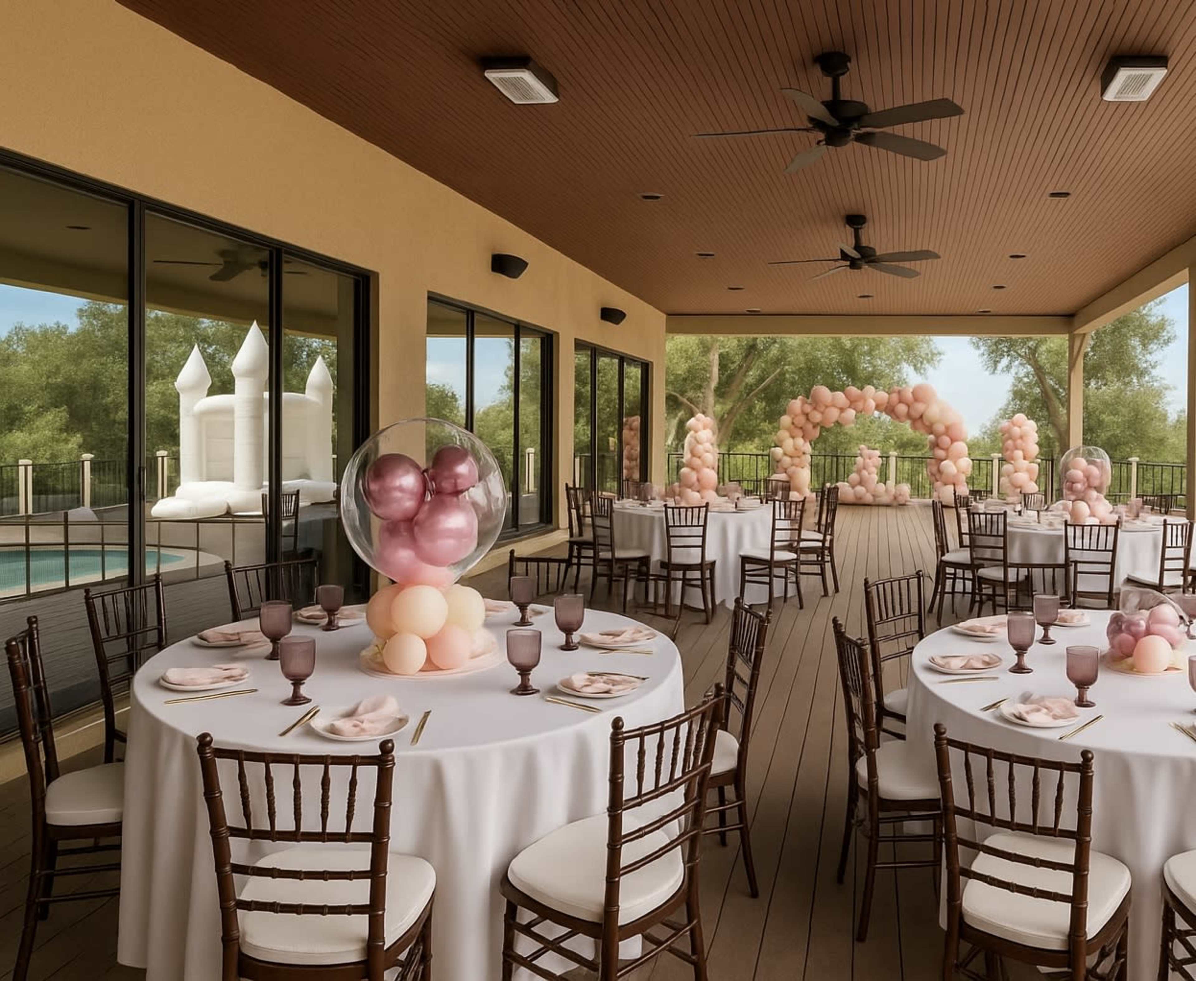 Large deck with a nice view Image in Granada Hills, Granada Hills, CA