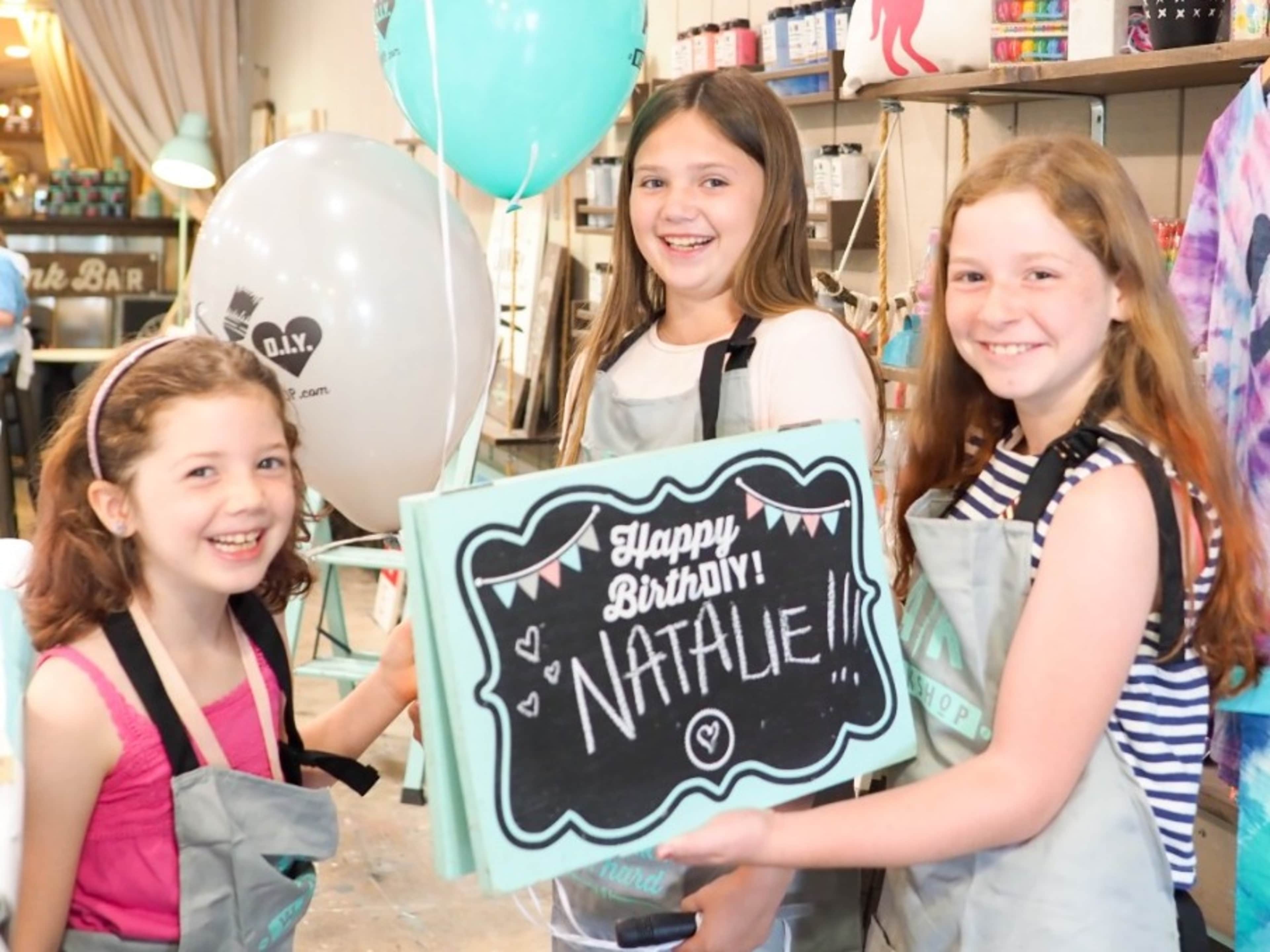 Kids' Crafty Birthday Party Experience