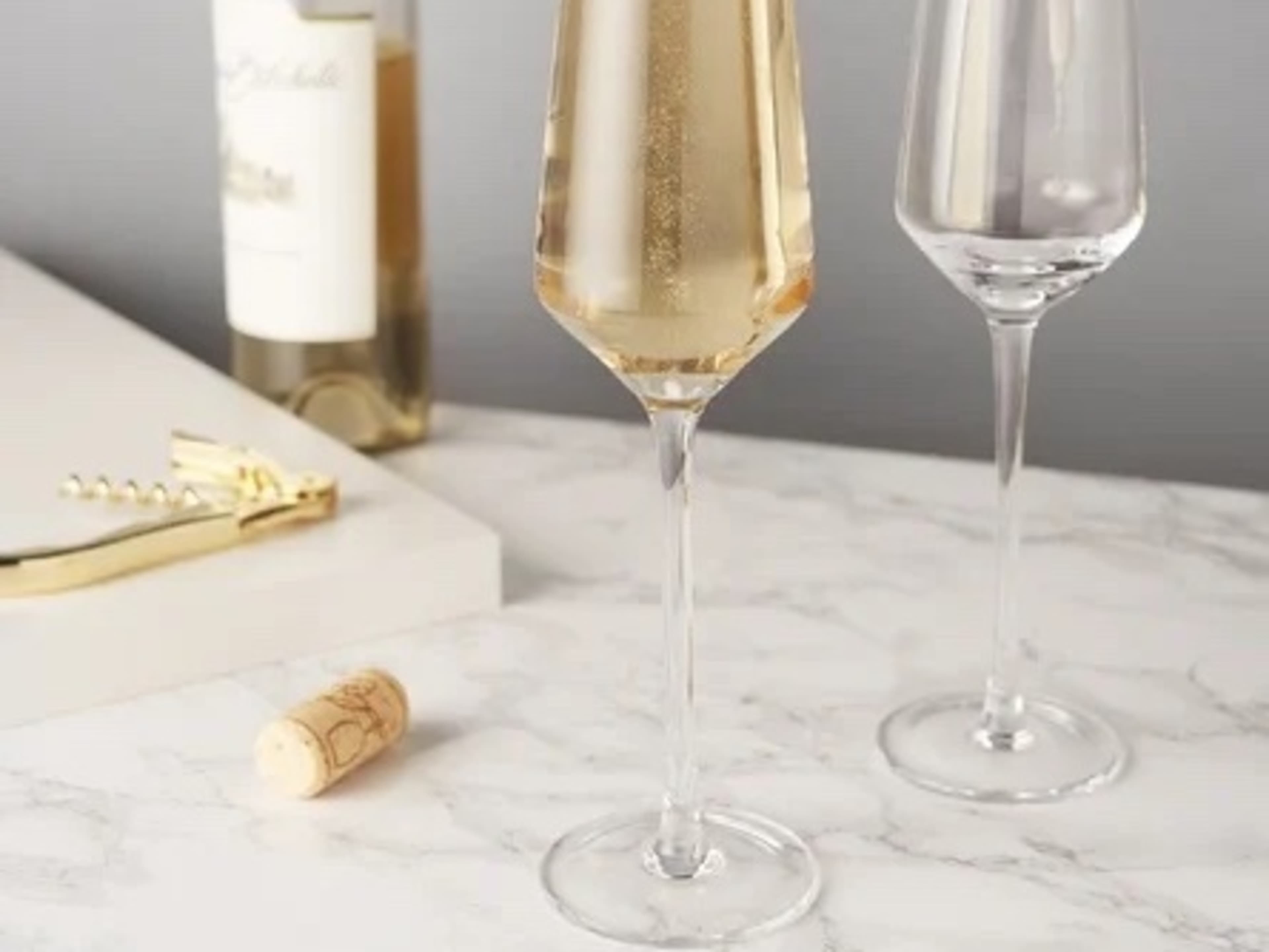 Welcome Champagne or Wine