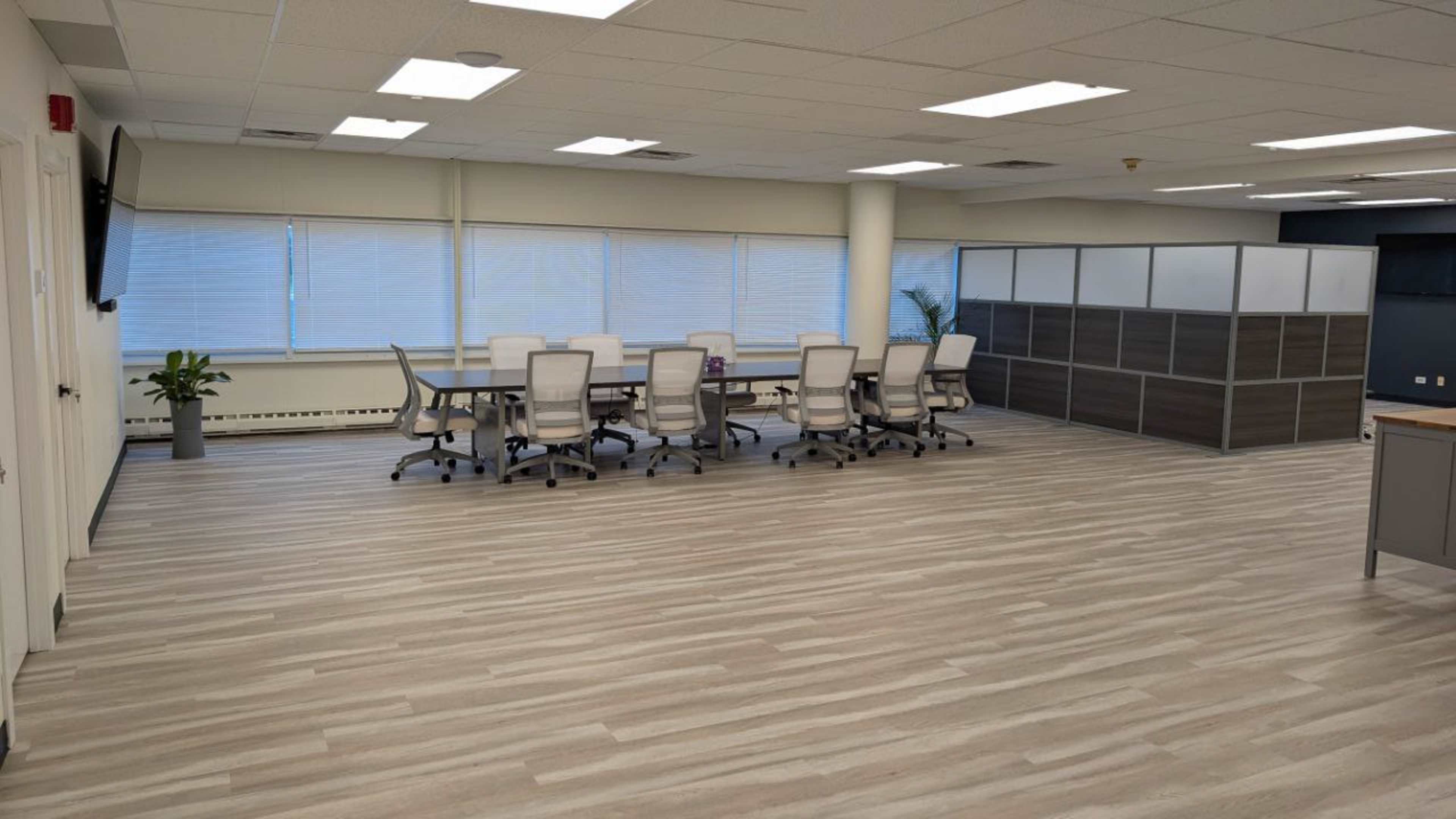 Office Space with conference, lounge and main desk Image in York Township, Lombard, IL