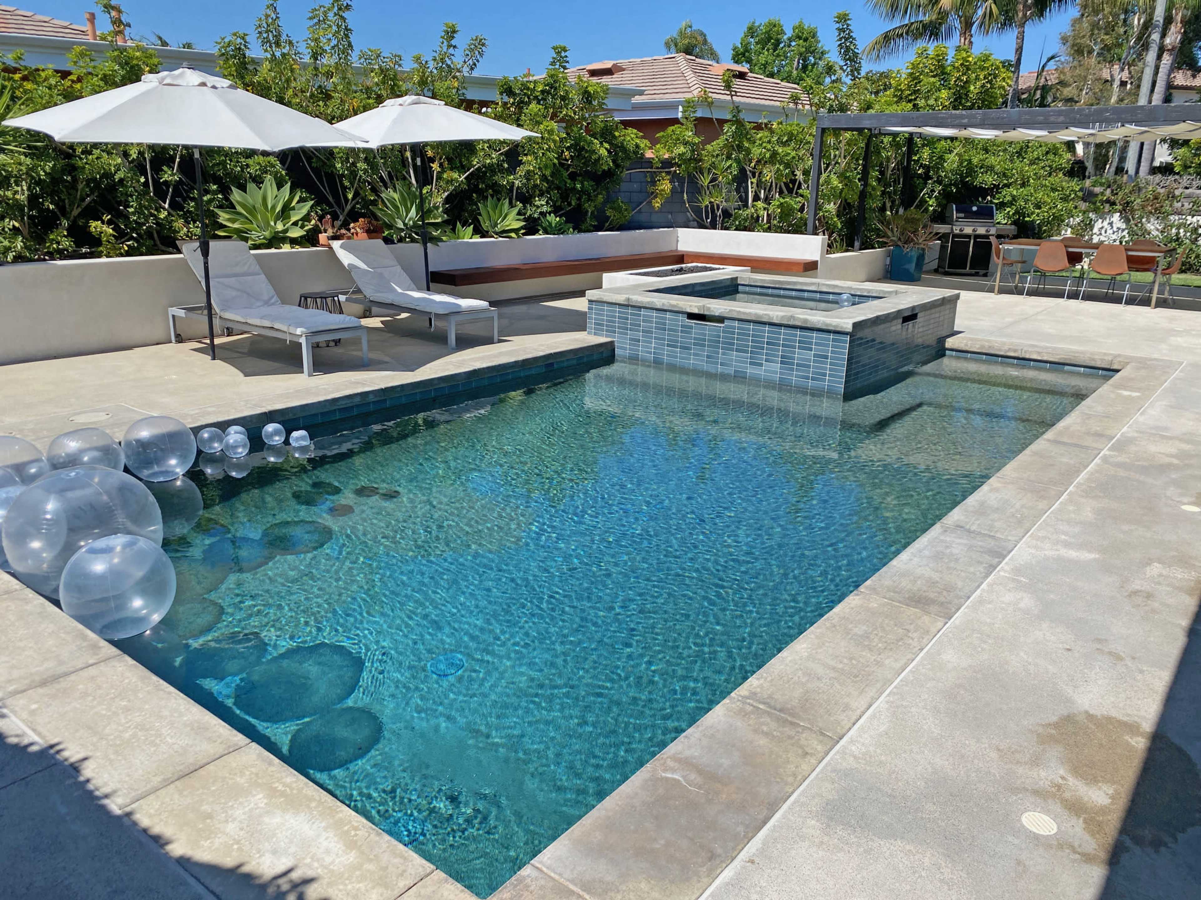 Bright Mid-century Open Pool House Image in Huntington Beach, Huntington Beach, CA