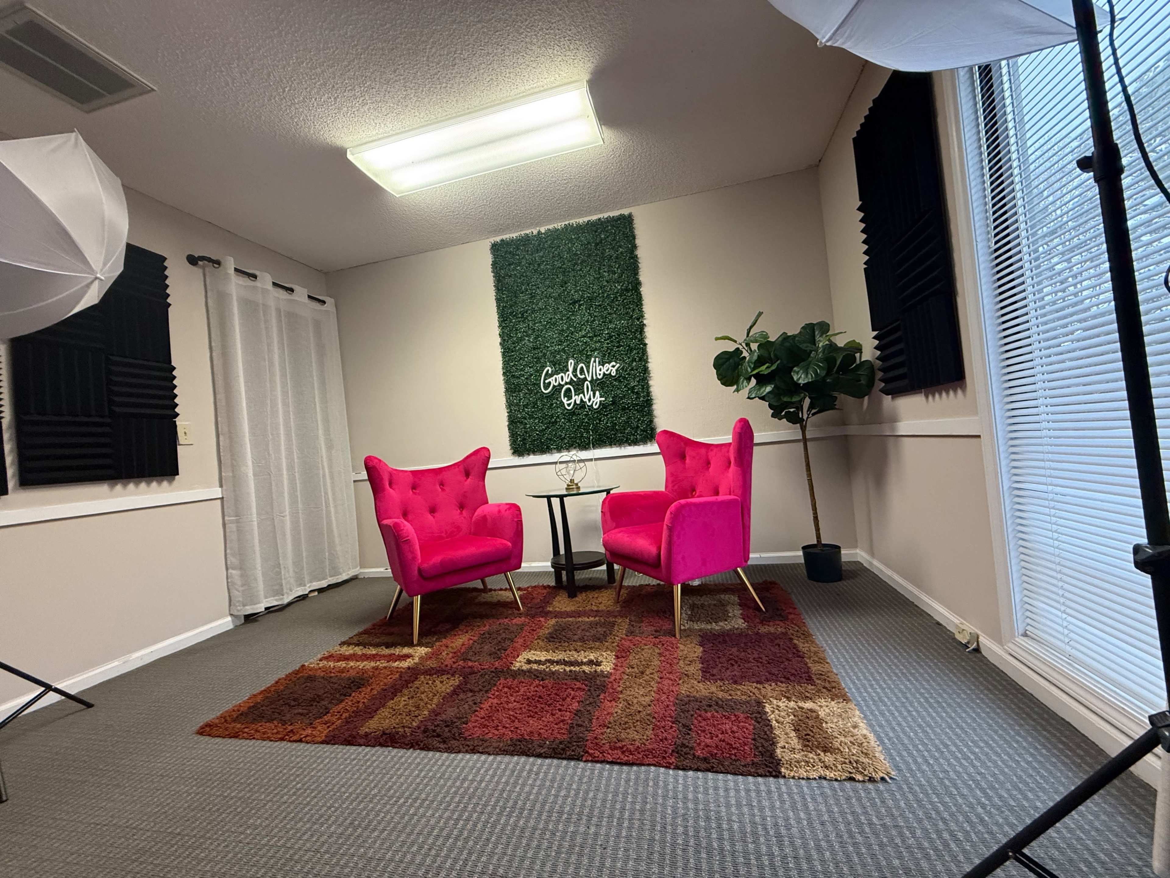 Cozy Podcast Greenspace Studio Image in Summerville, Summerville, SC
