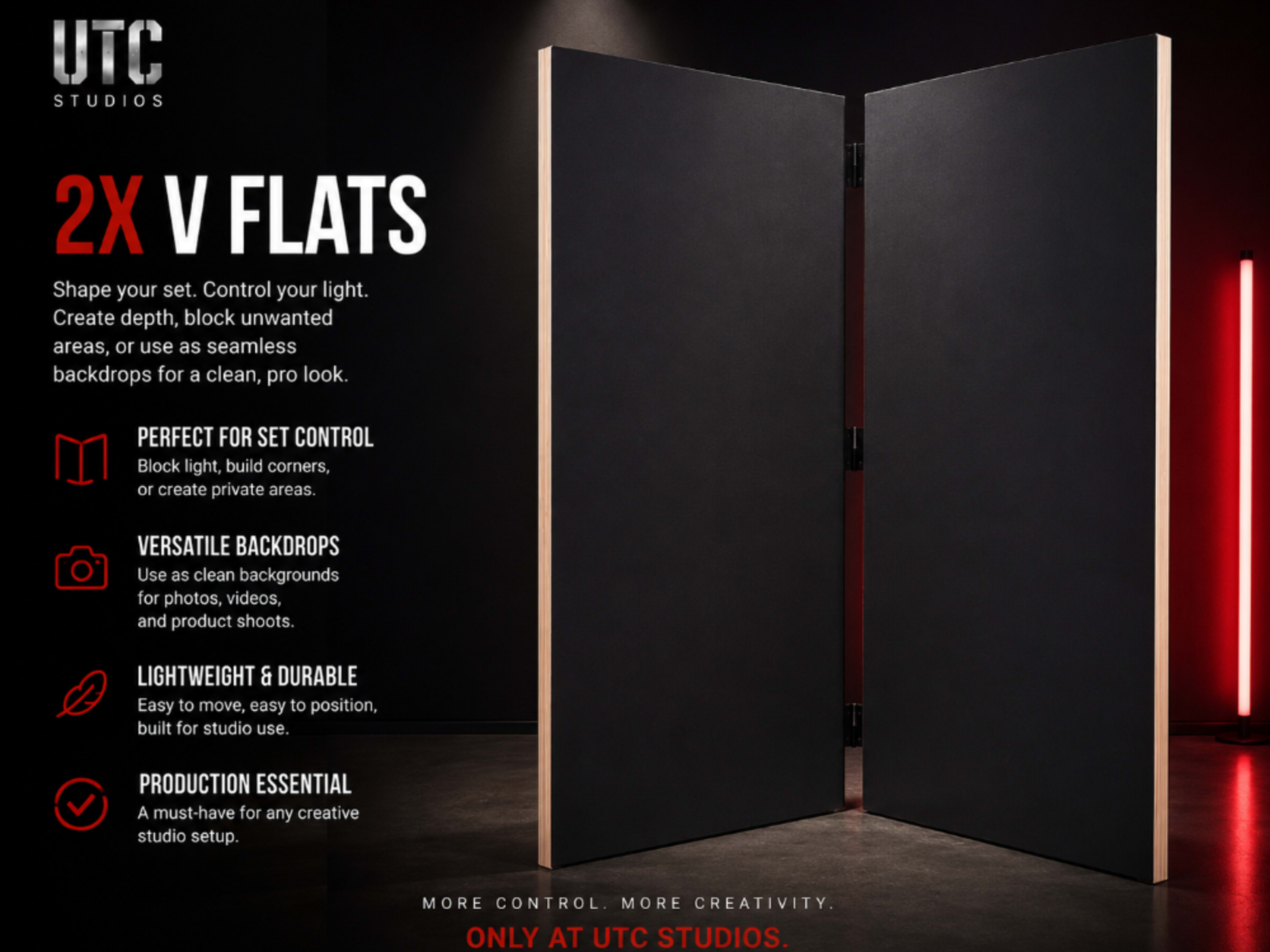 2X V-Flats