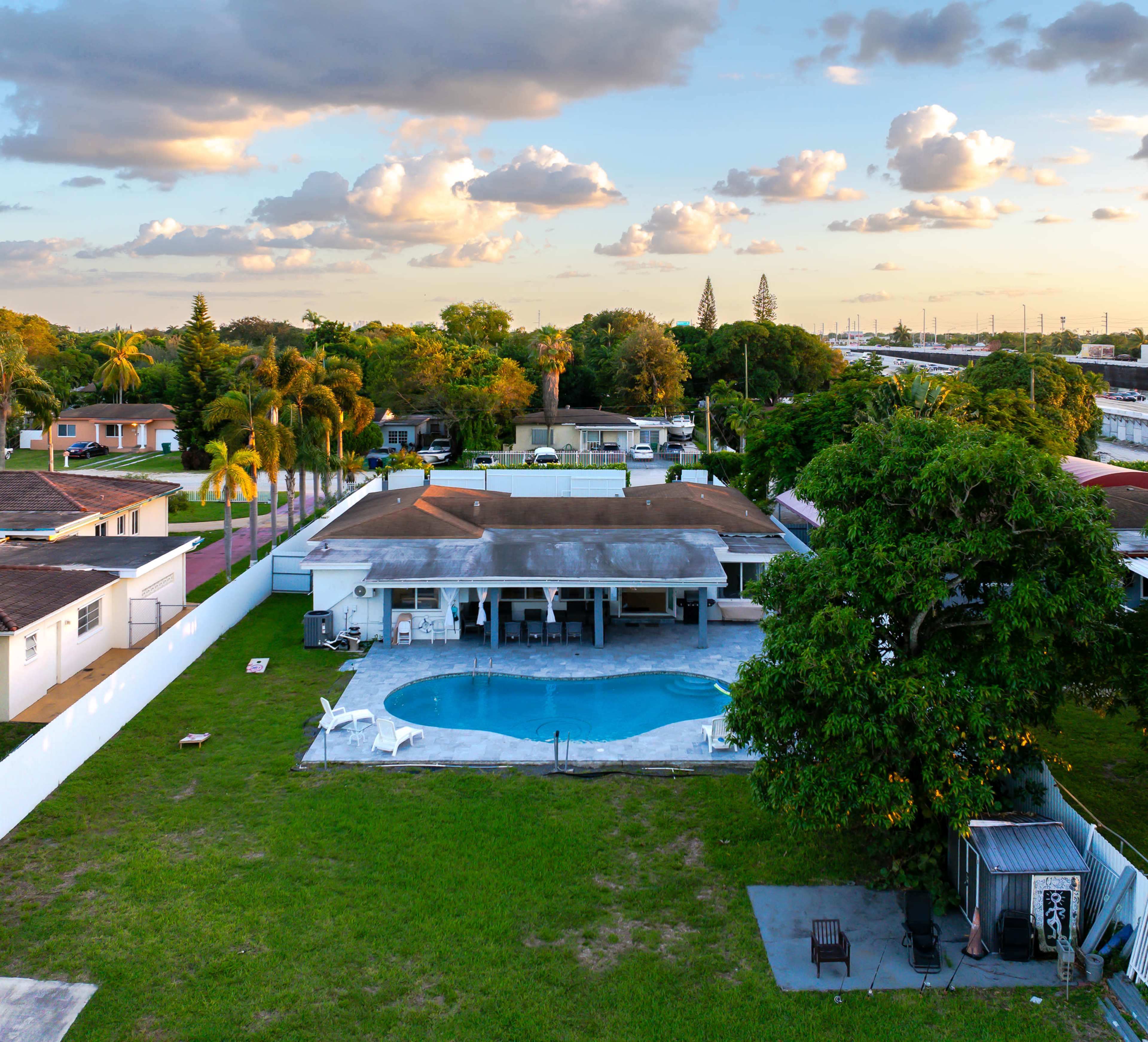 PRIVATE BIRTHDAY  POOL PARTY,  RECEPTIONS, COOKOUT,  POOL PARTY,  WEDDING, FAMILY GATHERING Waterfont home great for PRIVATE Pool Party, Cookout, family reunion, Photo shoots, small group meeting, company event, Jetski & boat rental available, 100% Private enclosed event / meeting space.       PRIVATE (INVITED GUEST) EVENTS ONLY  no public, or ticket sale events. ! Image in Golden Glades, North Miami Beach, FL