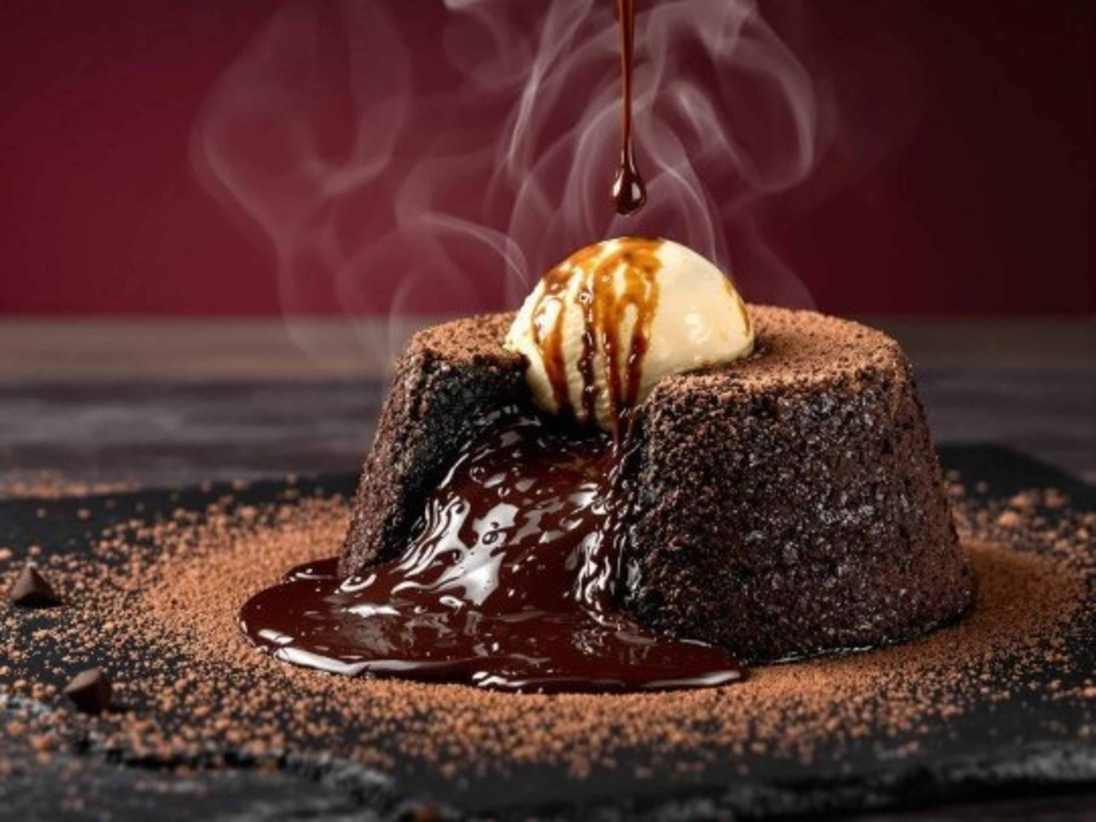 Dolly's Volcano Lava Cake 