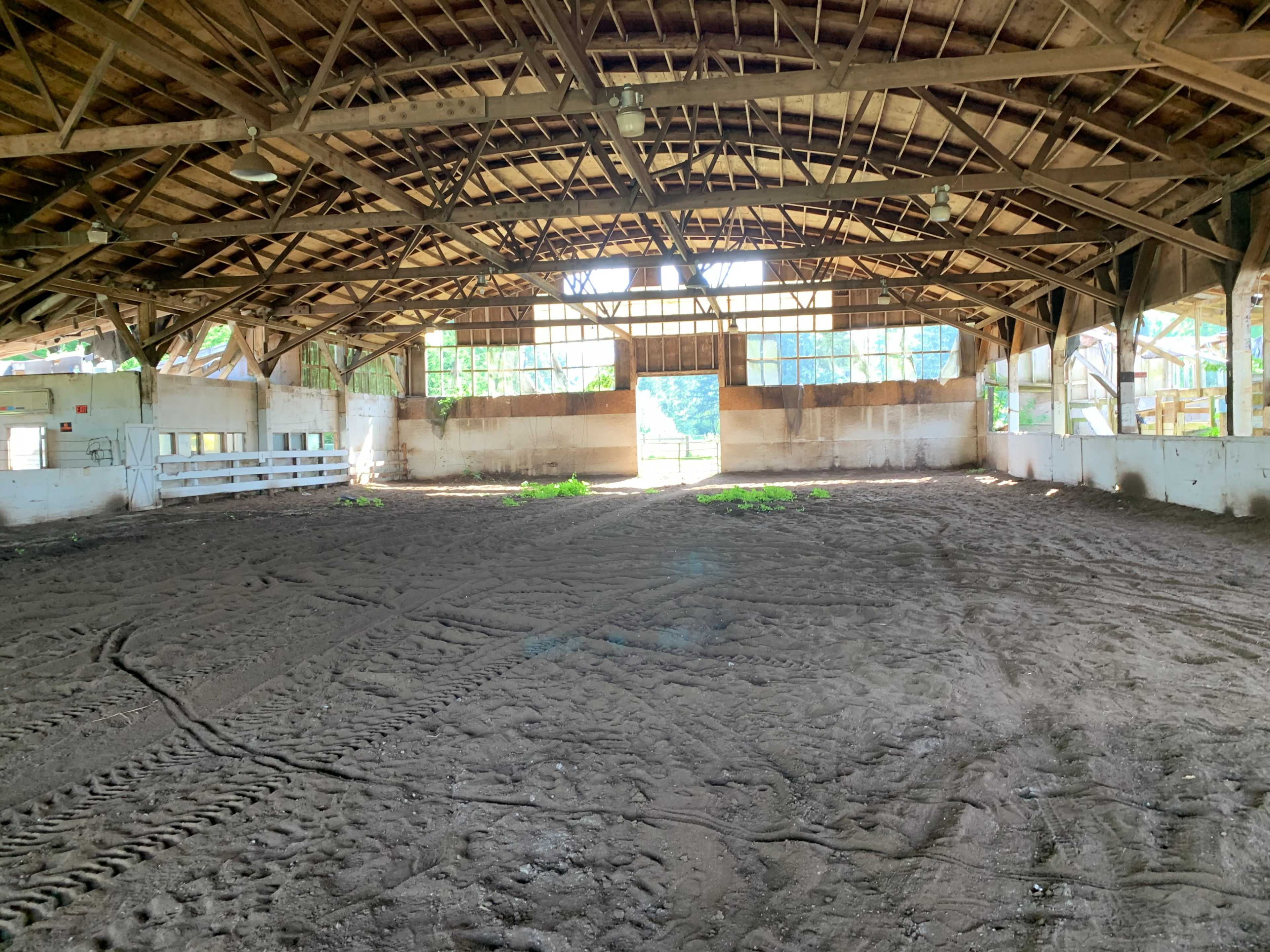 Equestrian property with historic covered arena and stalls Image in , Olympia, WA