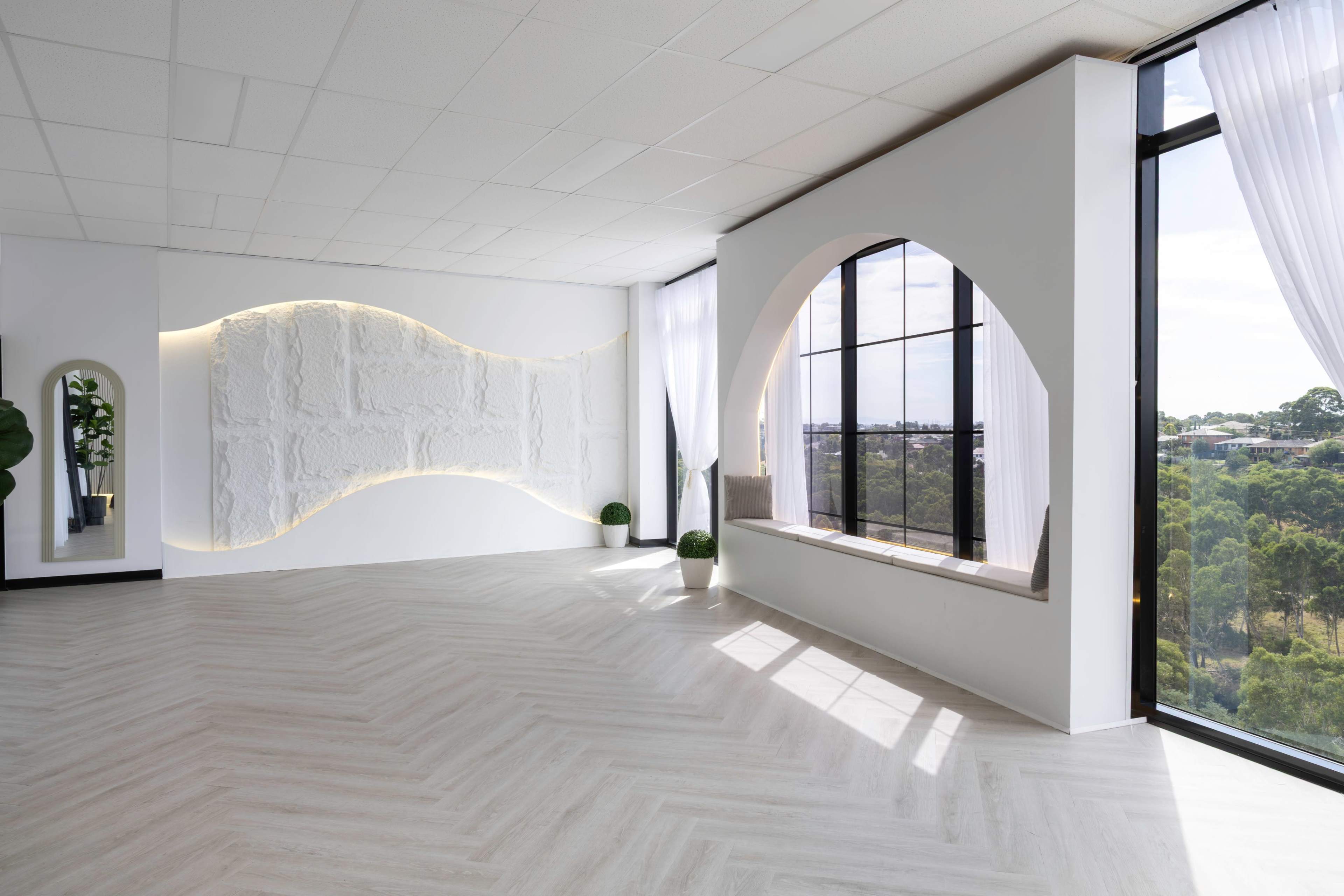 Dreamy natural light all-in-one content studio  in Braybrook. Perfect for photoshoots reels, podcasts & events. Image in Braybrook, Braybrook, VIC