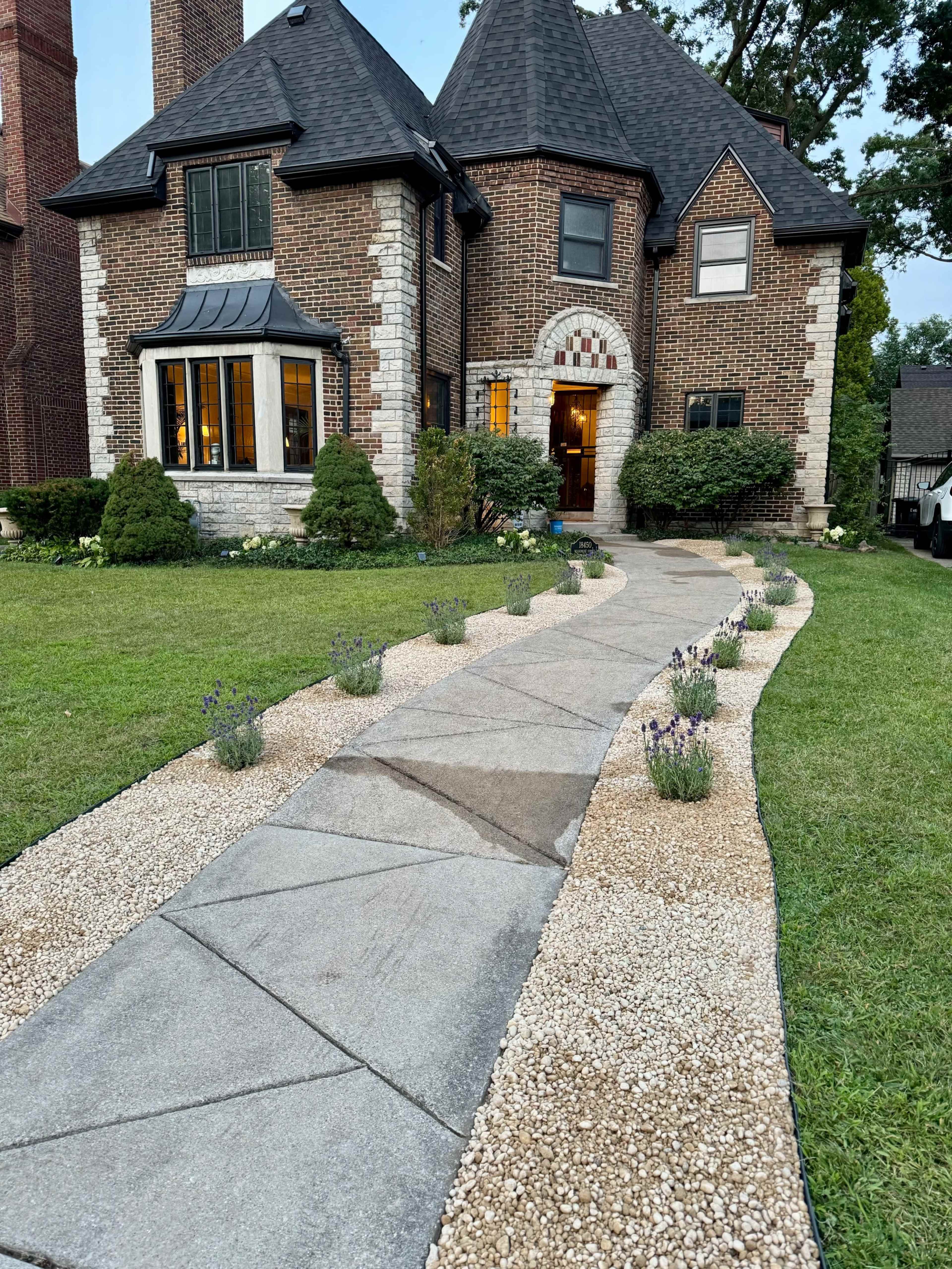 Urban Tudor French Style Home Image in University District, Detroit, MI