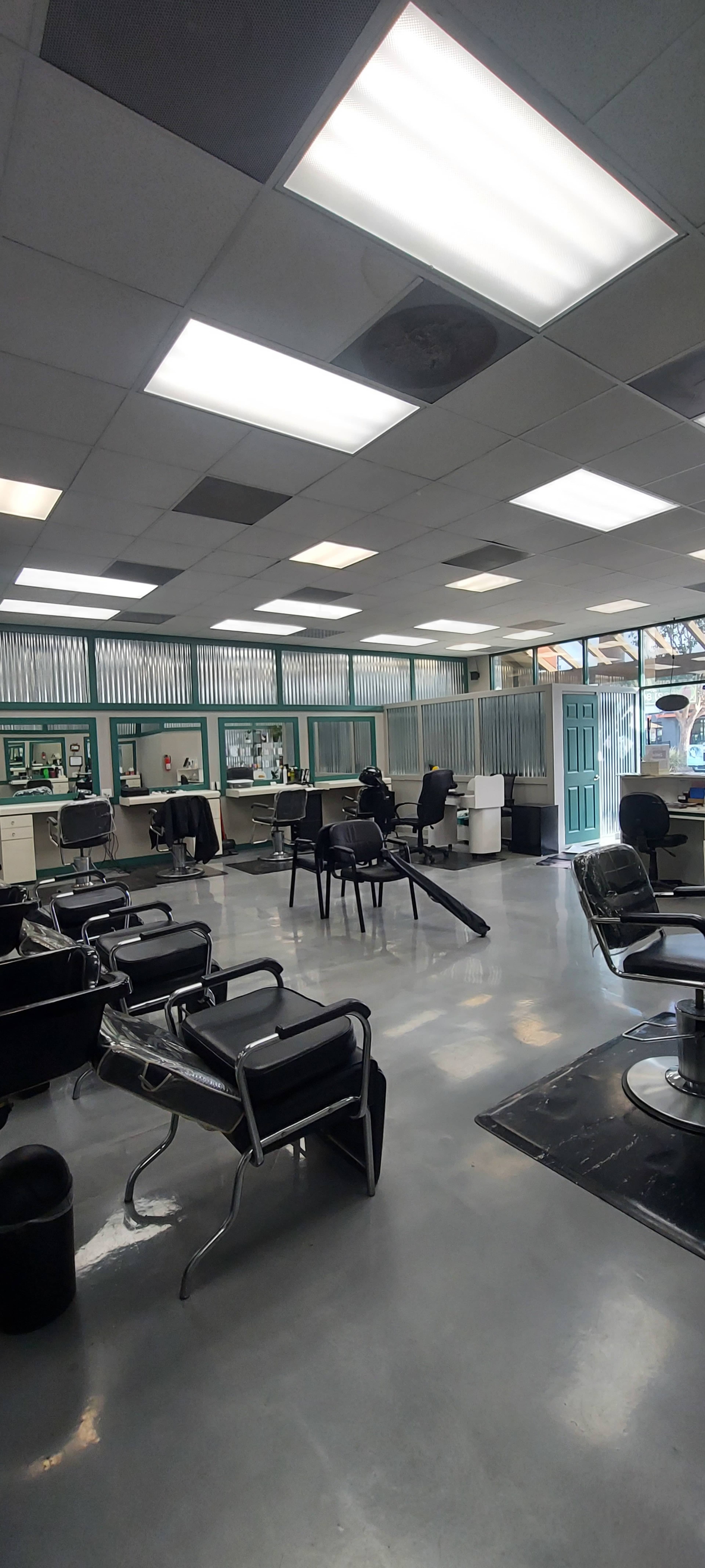 Industrial hair salon Image in Bellflower, Bellflower, CA