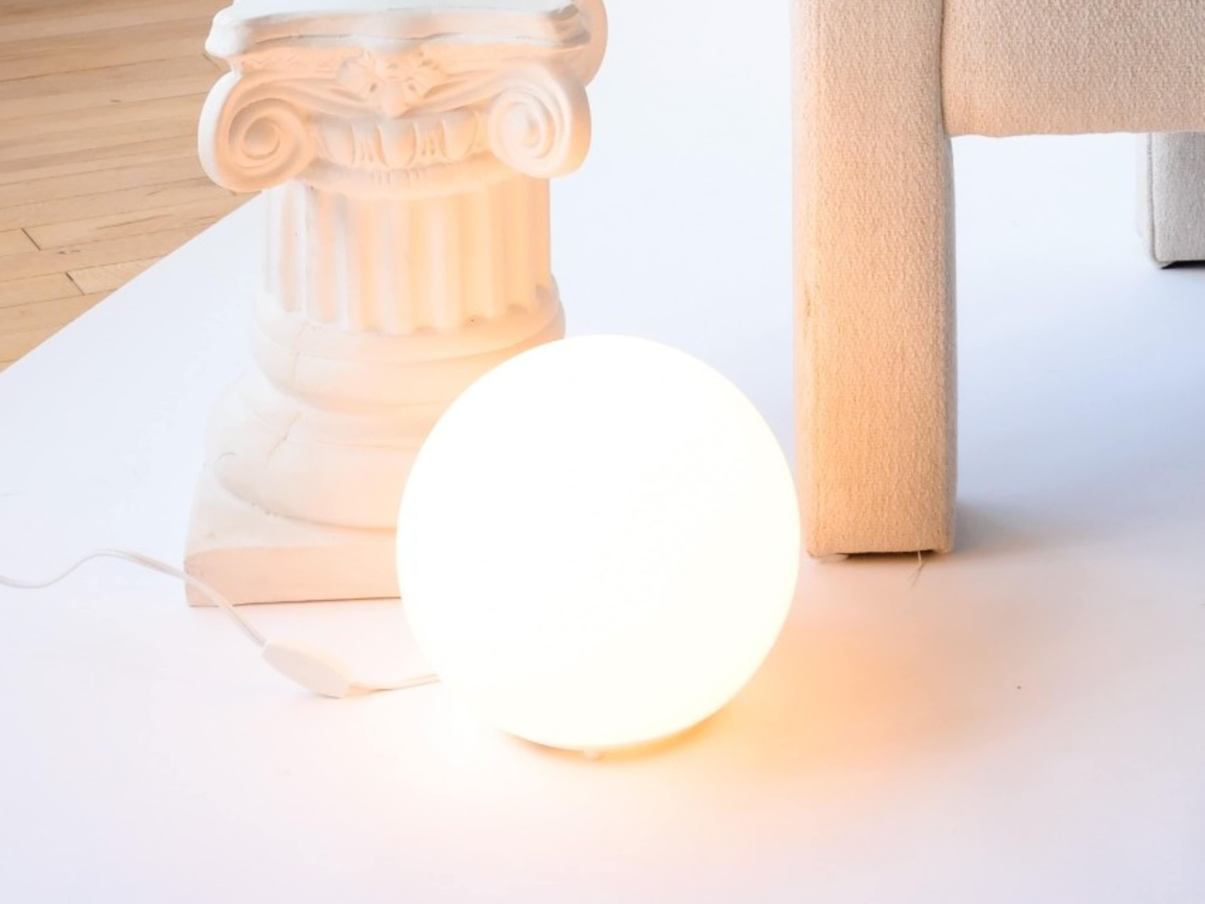 Round Glass Light
