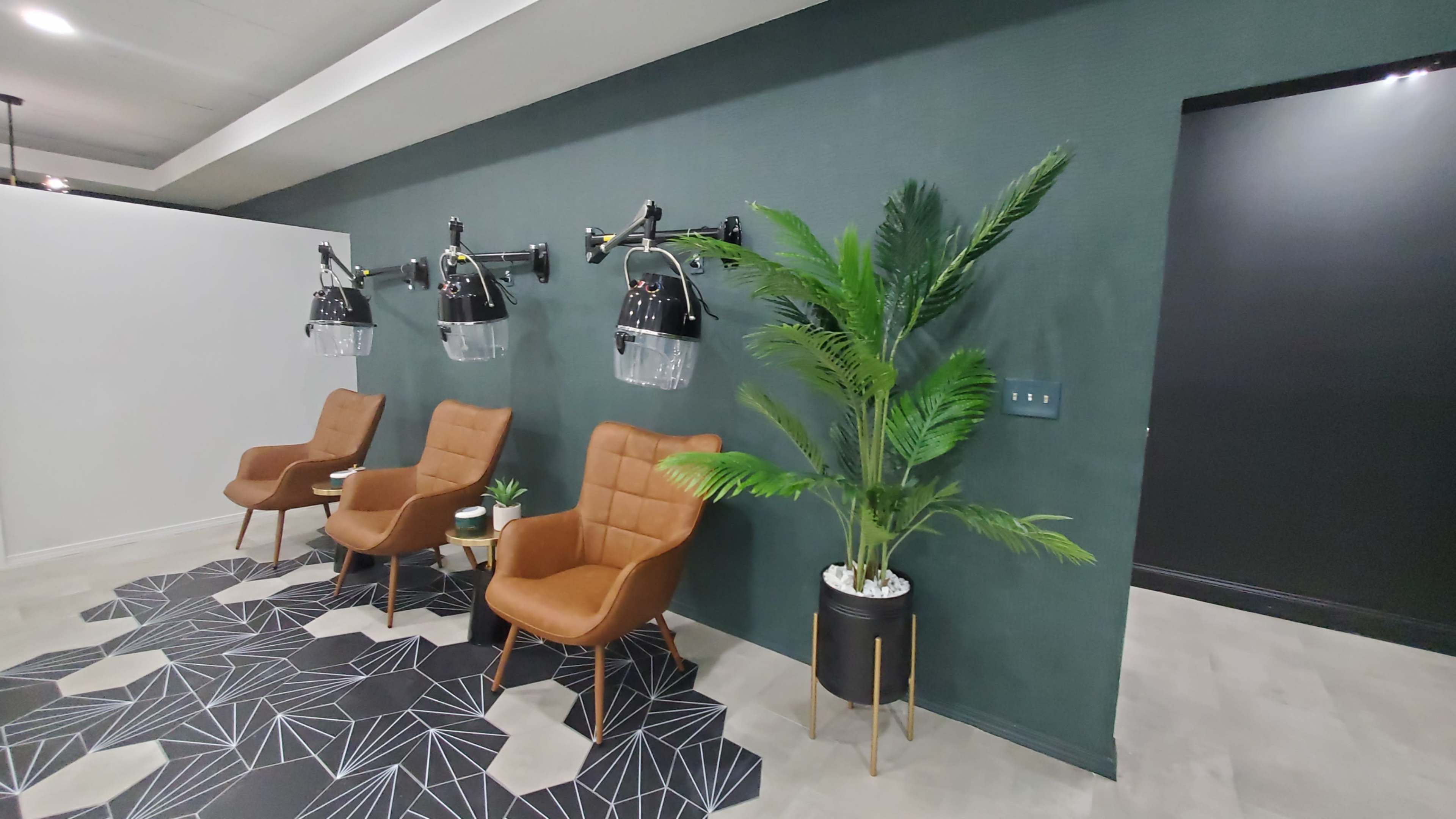 Urban Downtown Hair Salon with Event Space, Content space for Photo shoots, podcast, video shoots & music recording Image in Richardson, Richardson, TX