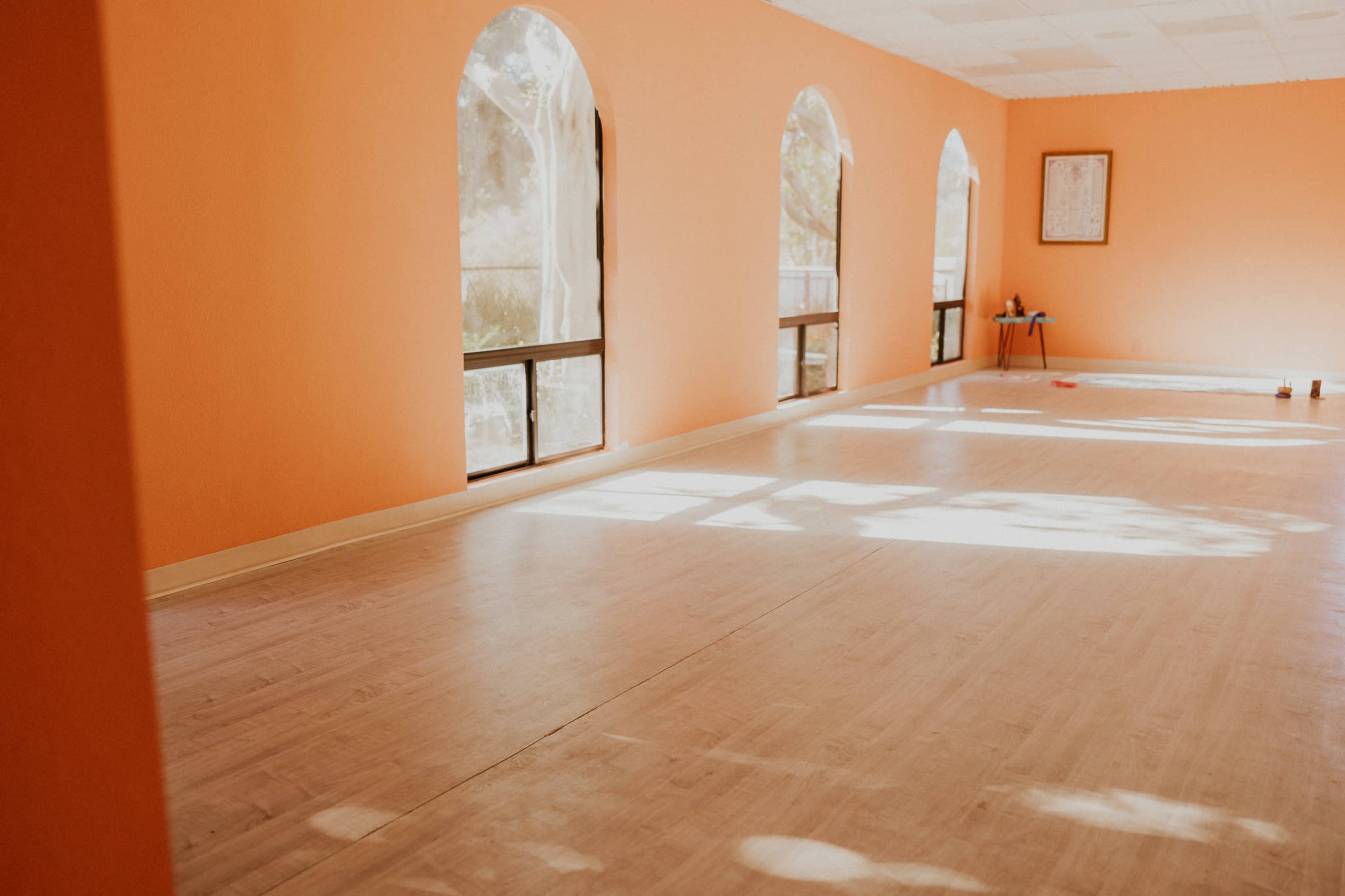 Yoga studio with big windows and natural light Image in Fallbrook, Fallbrook, CA