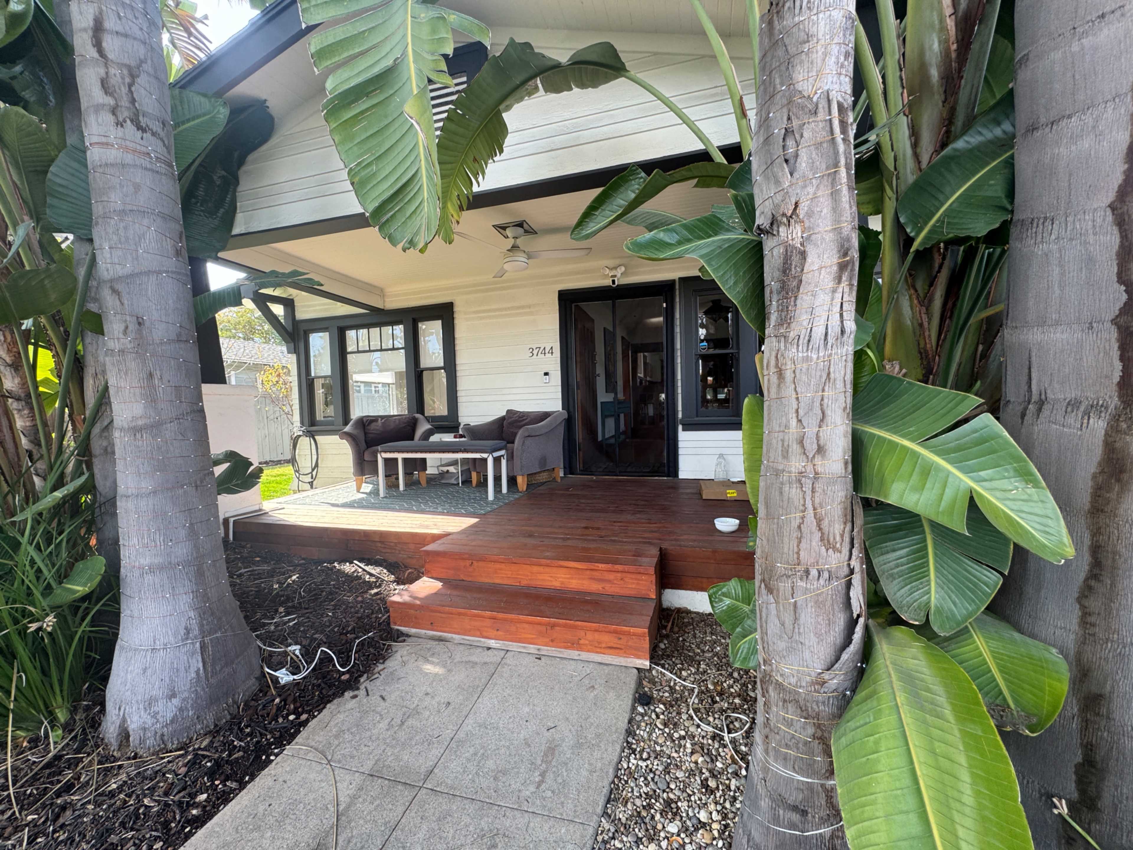 Authentic (but Updated) 1920s Craftsman with Gorgeous Palm Trees and Front Porch Image in North Park, San Diego, CA