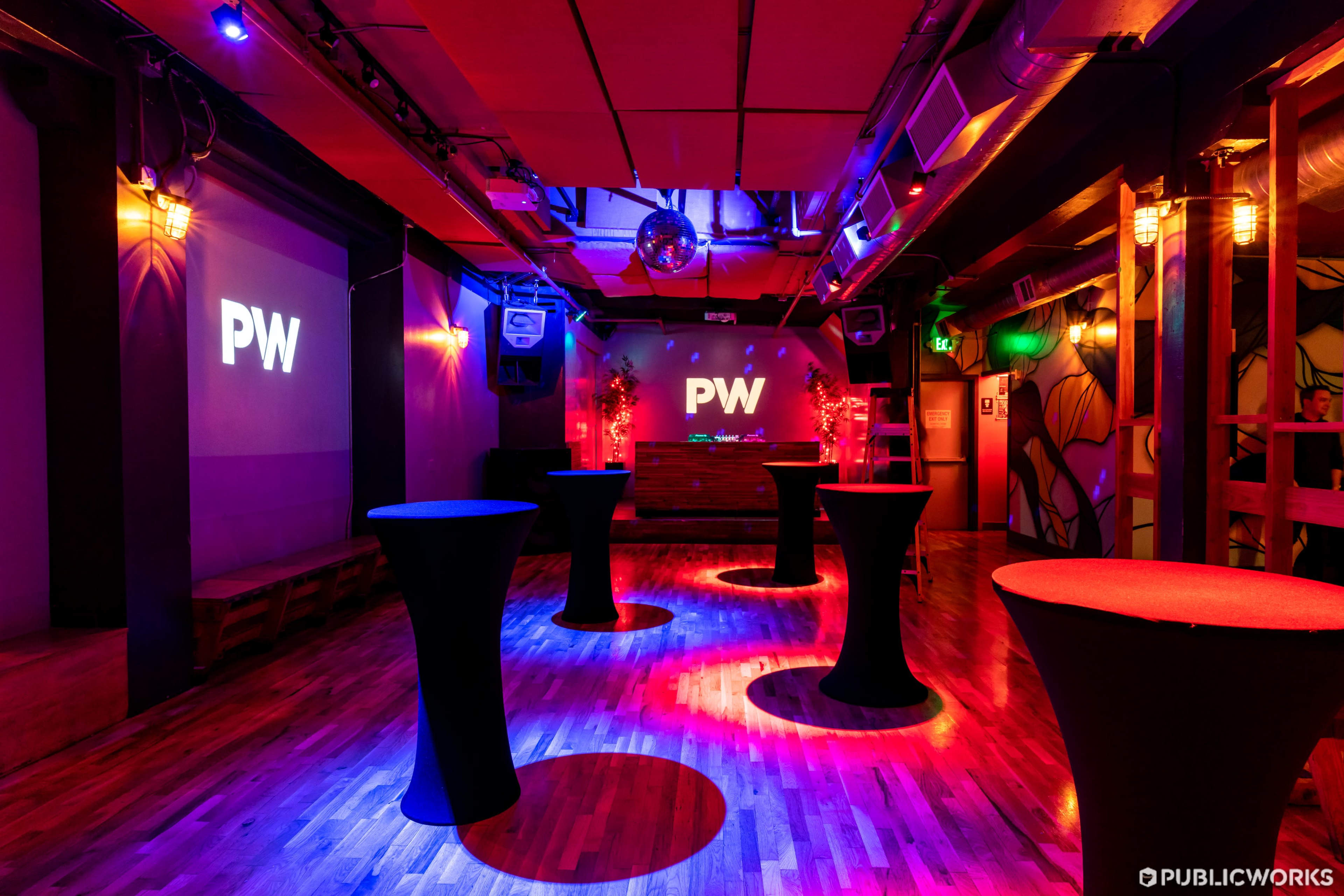 Mission Night Club with Industrial Chic Decor Image in Mission District, San Francisco, CA