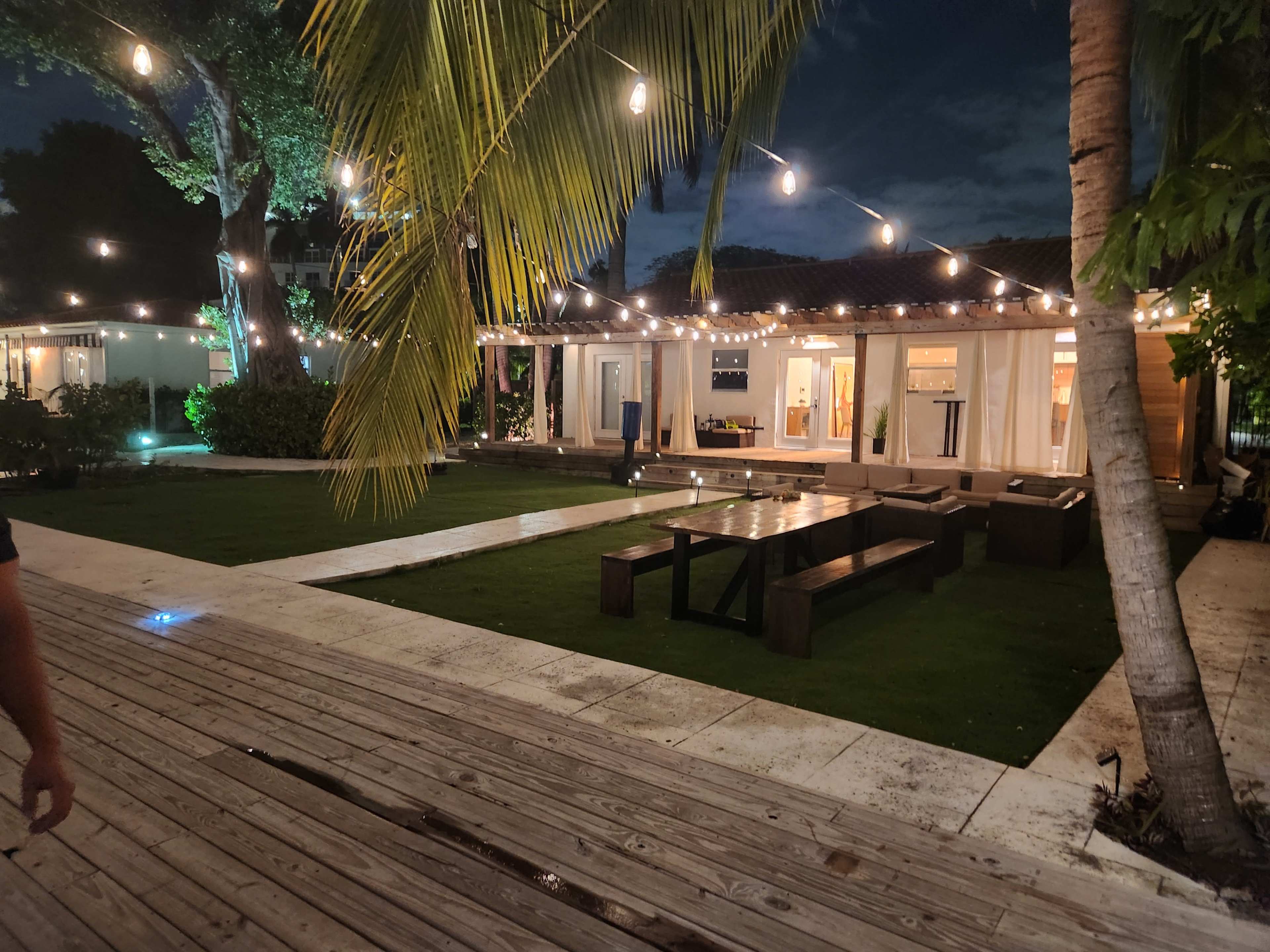 80 foot yacht waterfront property, large outdoor area, access to two yachts Image in Spring Garden, Miami, FL