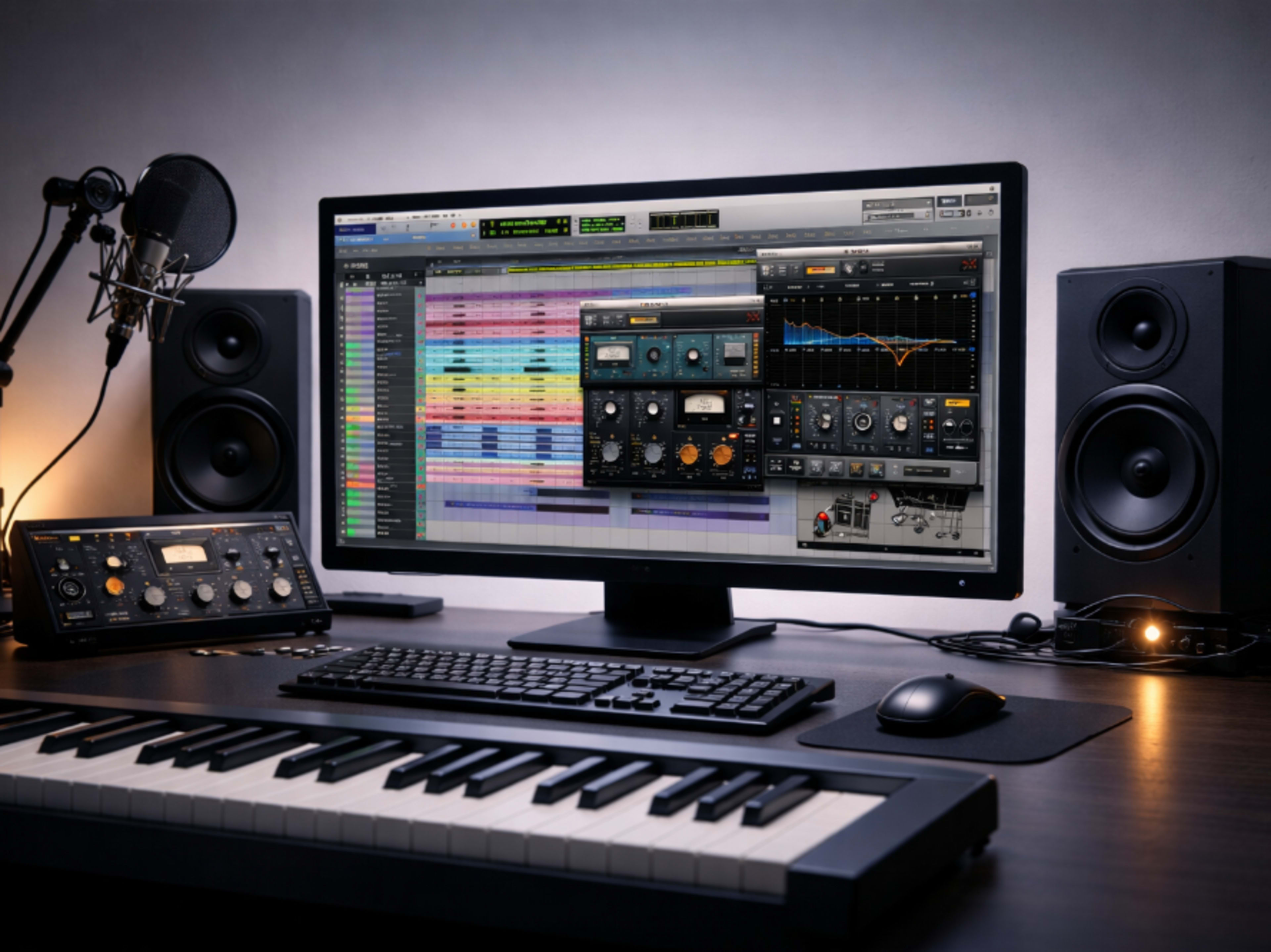 Computer for a session, with Pro Tools & plugins