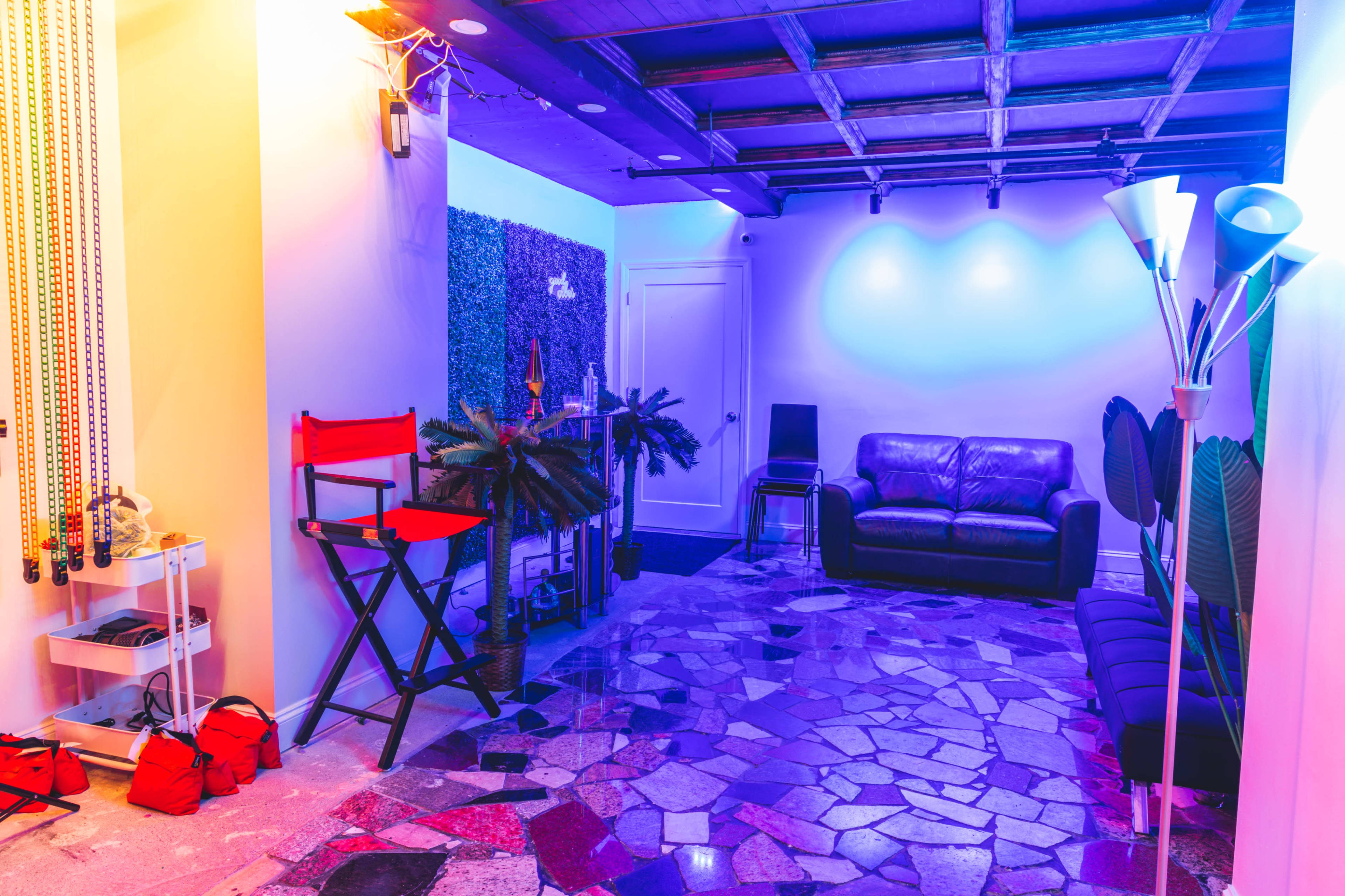 Abstract and Roomy Brooklyn Video and Photo Studio/ Recording Studio Image in Cypress Hills, Brooklyn, NY