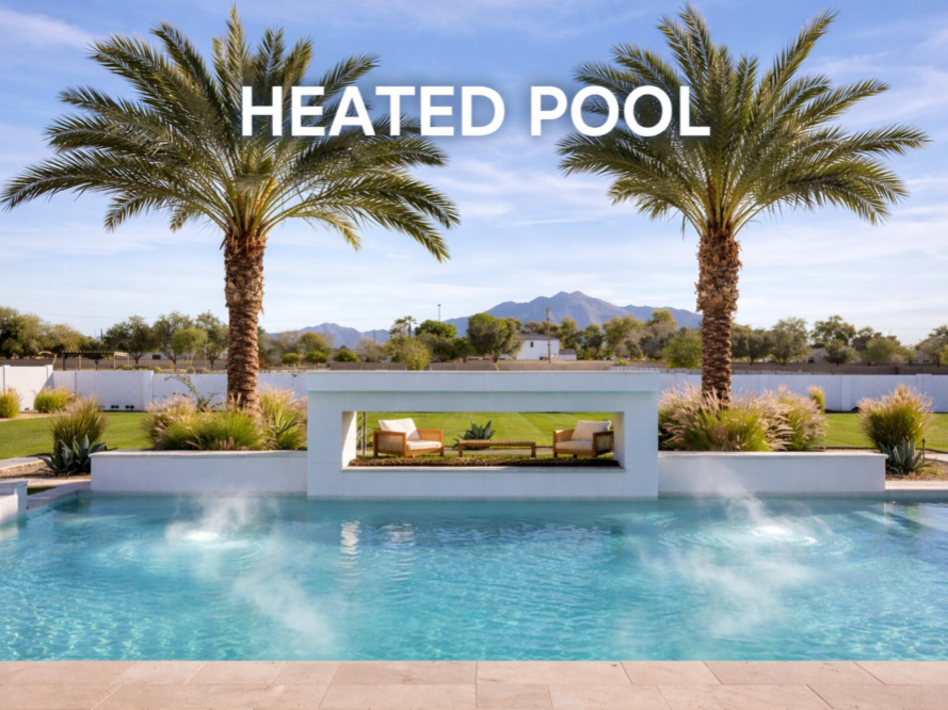 Heated Pool 