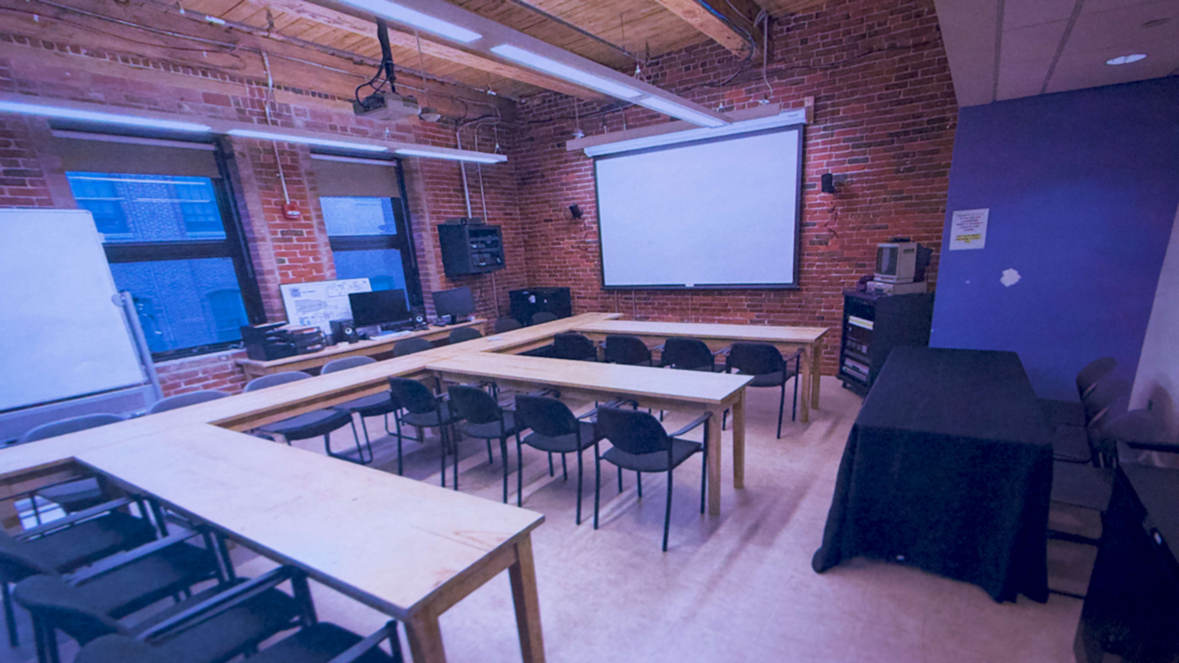 Classroom and Meeting Space with City-Street View Image in Cambridgeport, Cambridge, MA