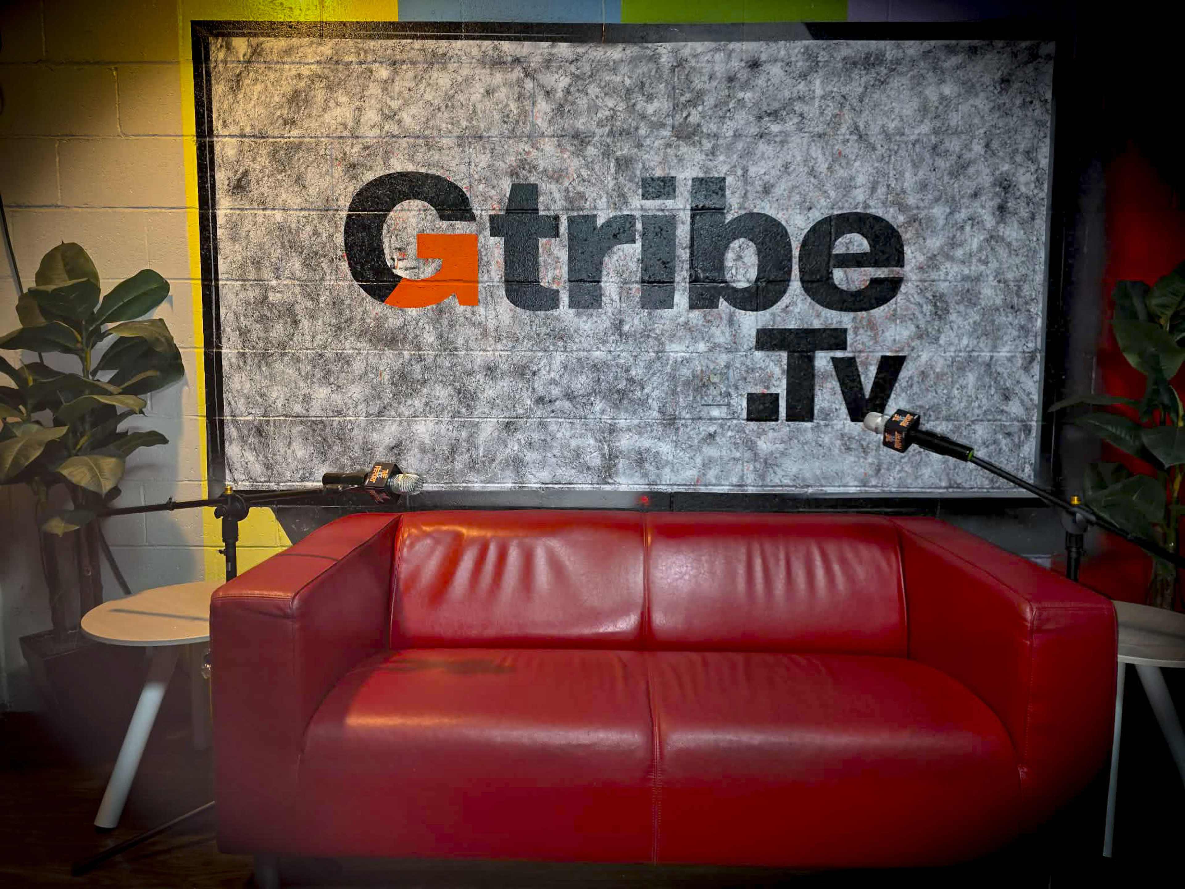 Loft, podcast studio with audience, small venue. Image in Swissvale, Pittsburgh, PA