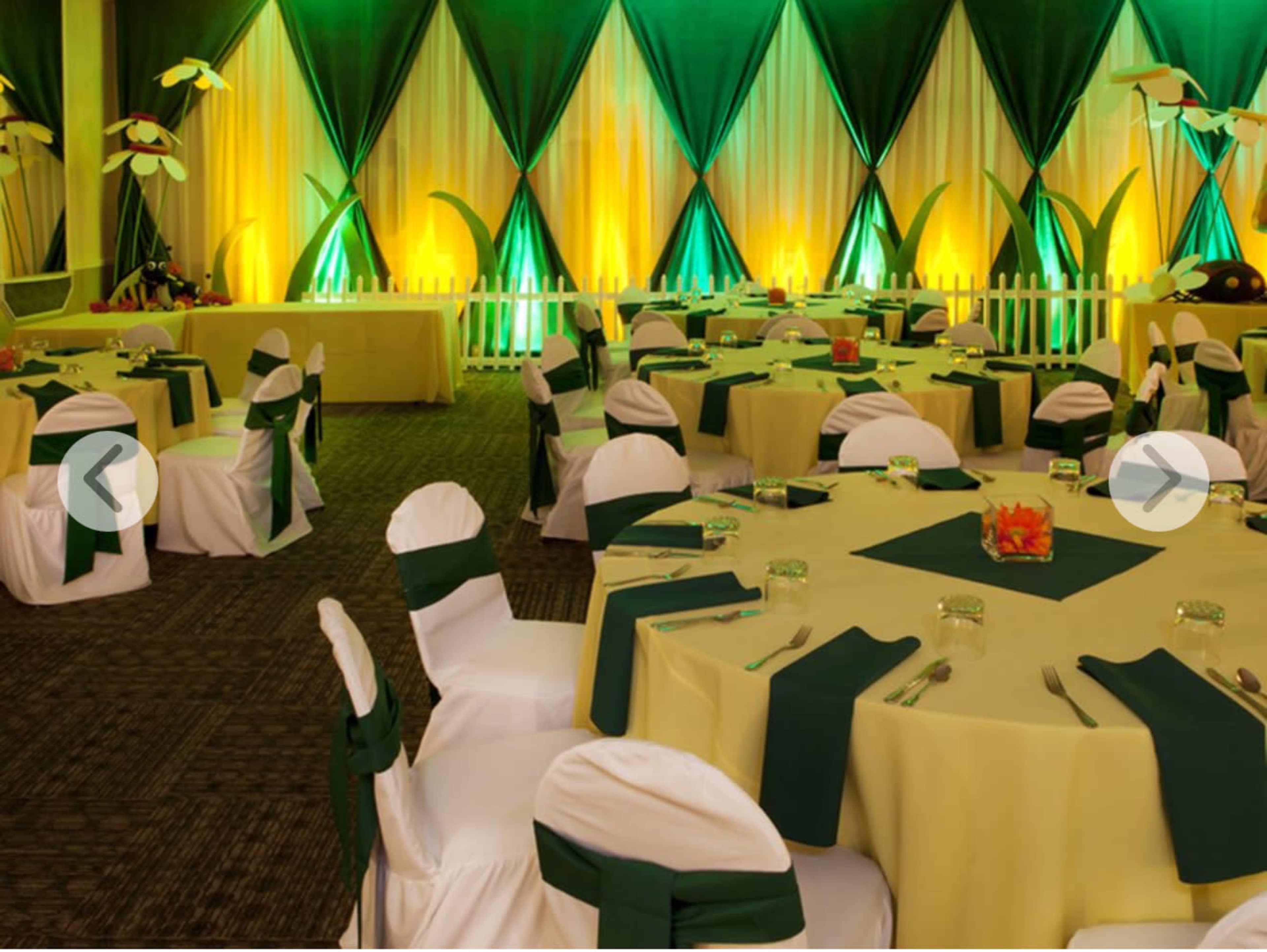 Elegant Aurora Ballroom with Sound System, Big Screen & Bar Host. Image in City Center North, Aurora, CO