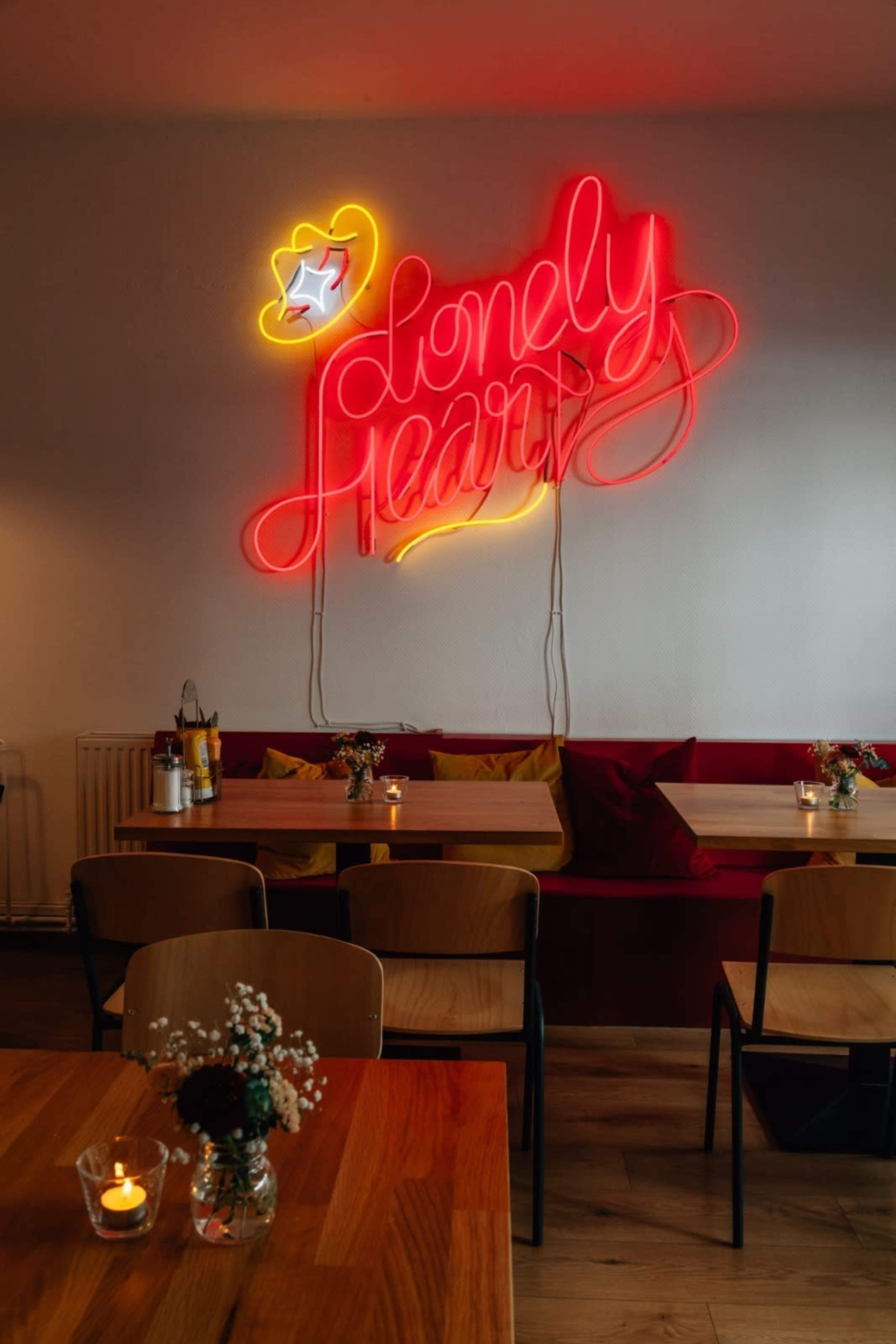 American Diner Style Cafe in Neukölln Image in Neukölln, Berlin, 