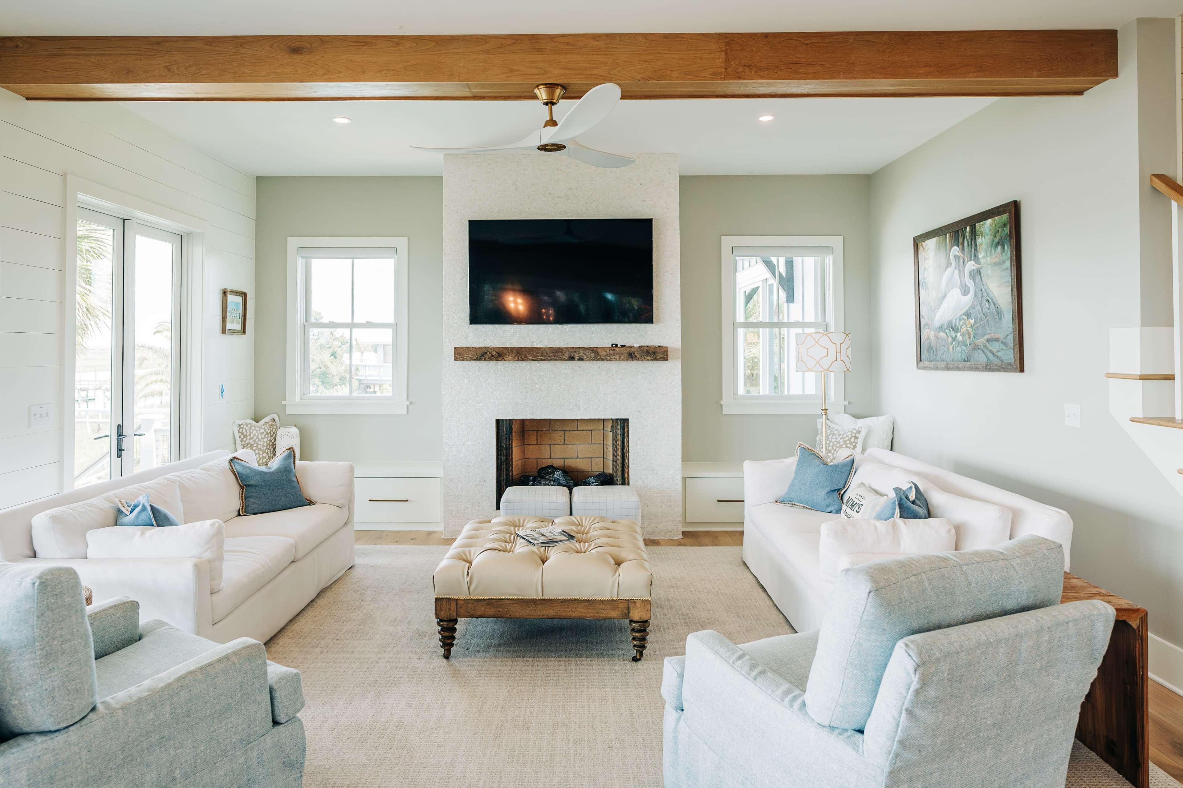 Beach style home on the water with dock and gorgeous sunsets. Image in Isle of Palms, Isle of Palms, SC