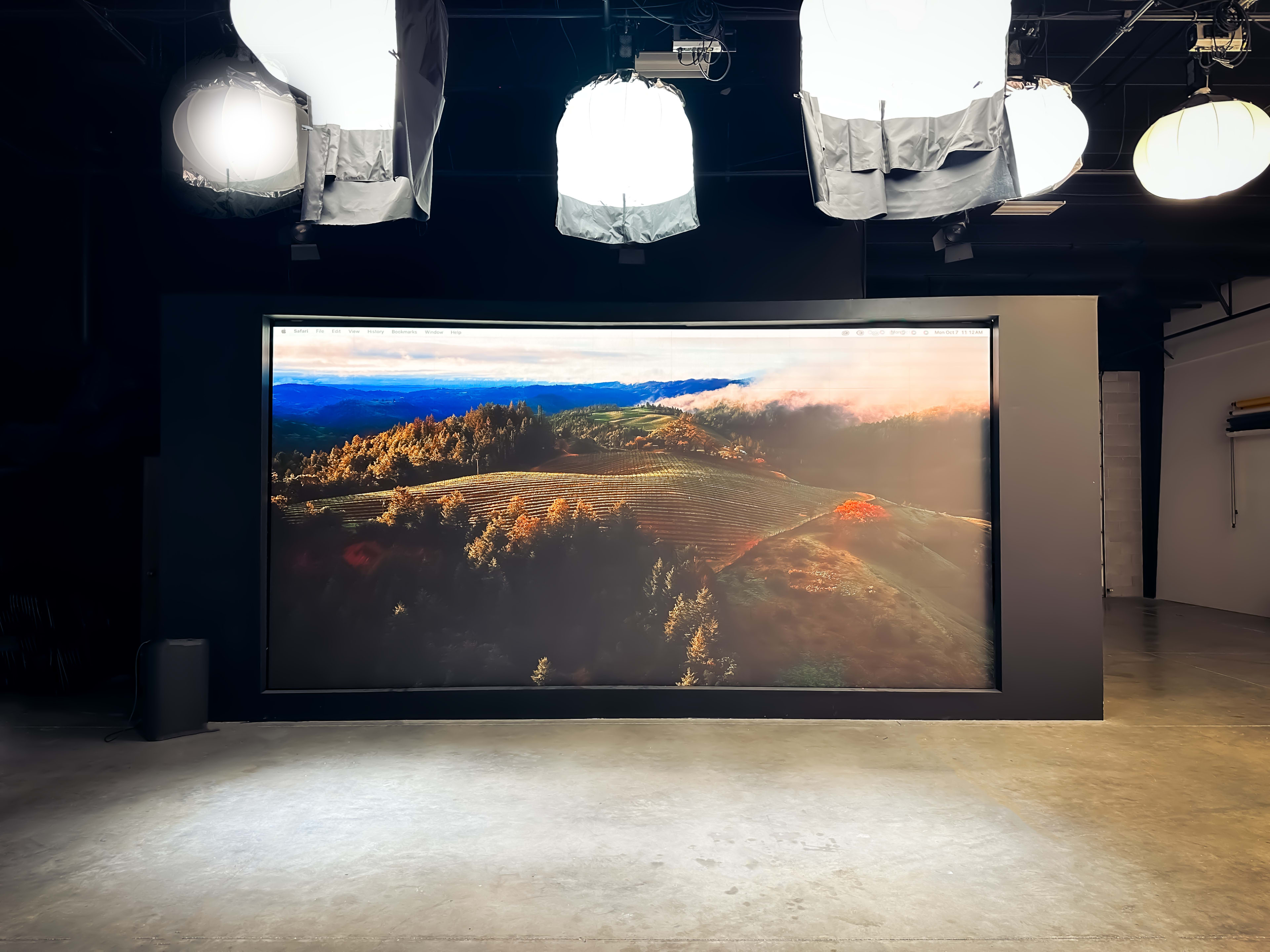 LED Wall Studio Space - Cyc Wall, Gear, and Paper backdrop’s. Image in Lehi, Lehi, UT