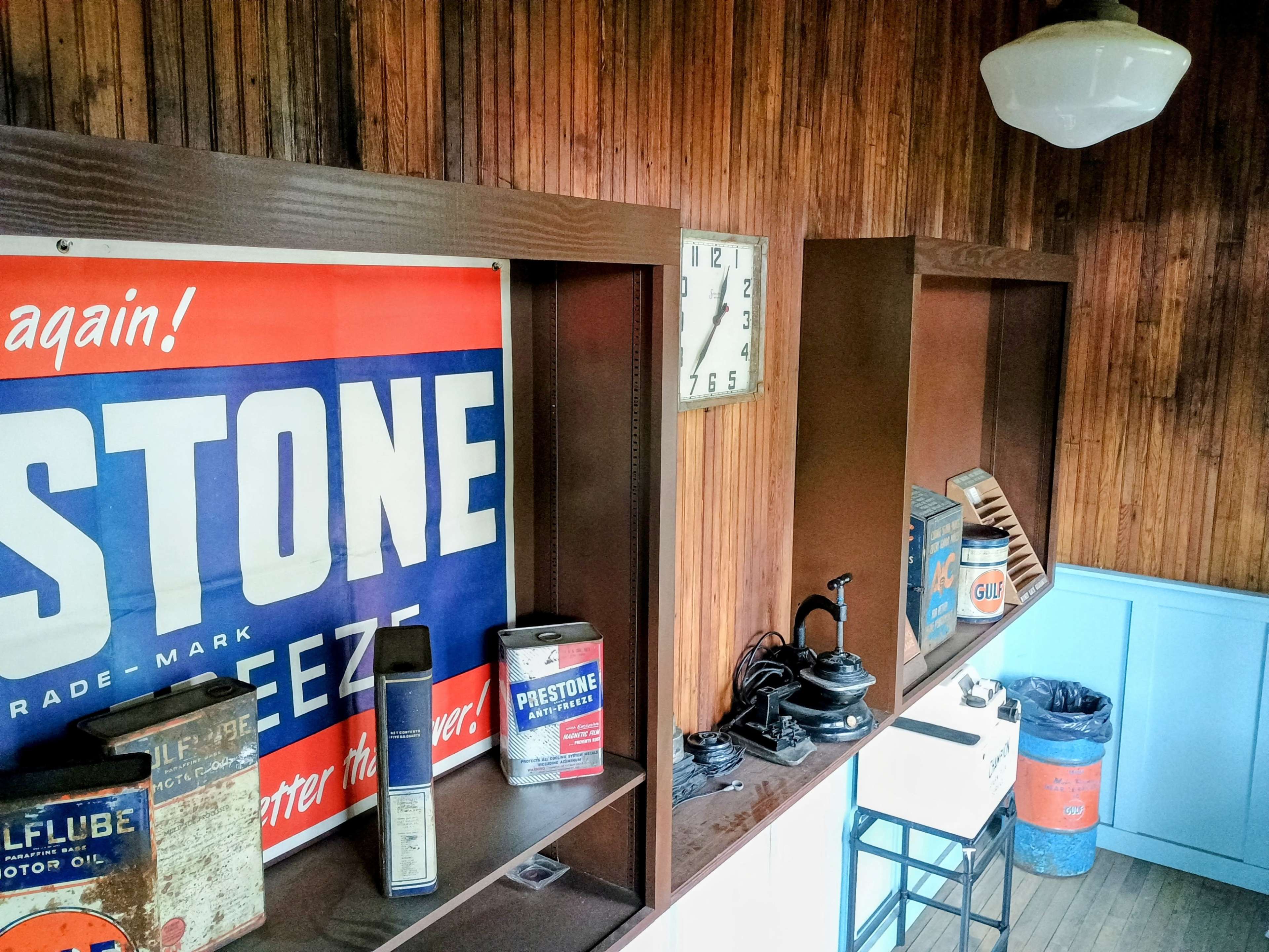 Vintage Gas Station, General Store, Garage and Feed Store Facades Image in , Springfield, TN