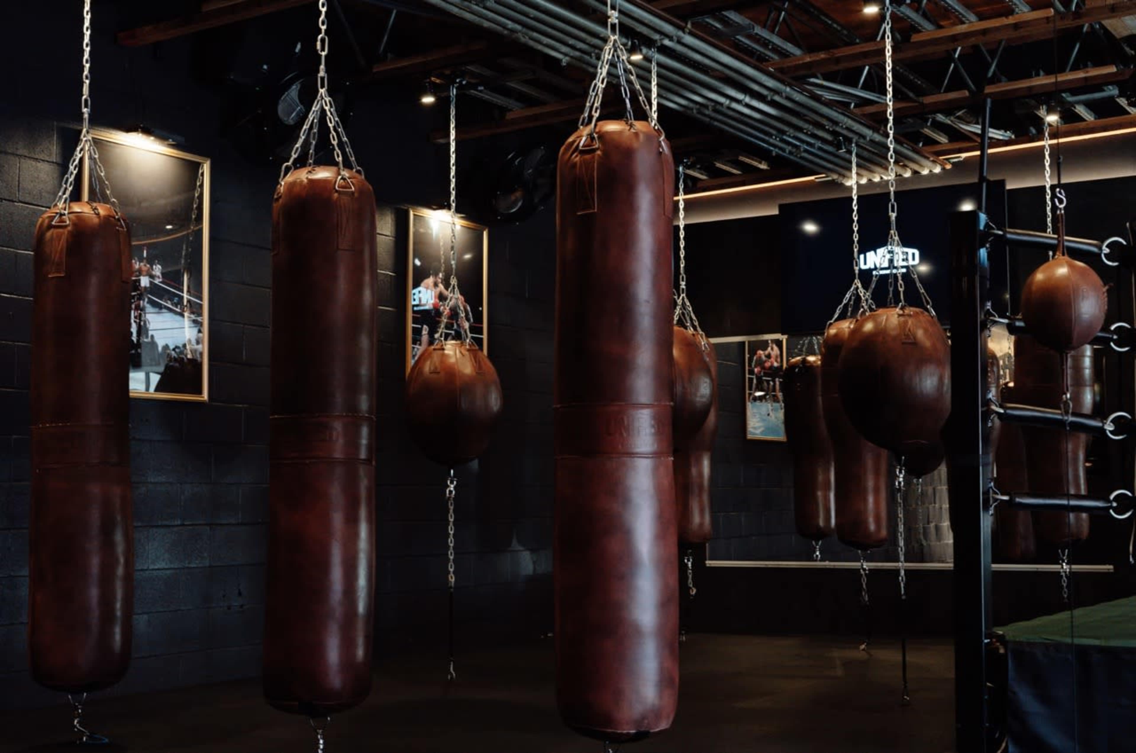 Modern Vintage Industrial Boutique Boxing Gym in Hollywood Image in Hollywood, Los Angeles, CA