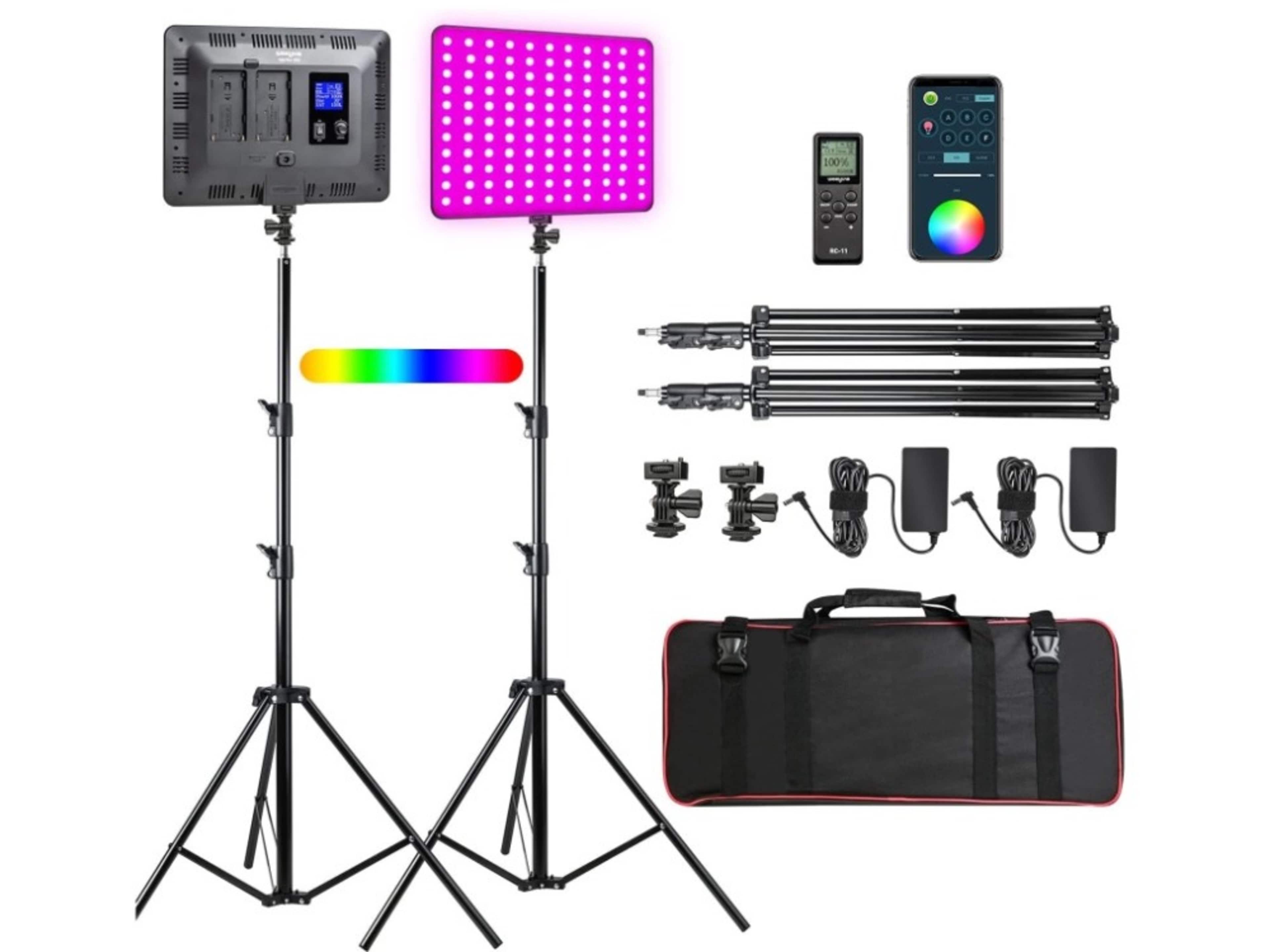 Pack de 2 x Panneaux LED